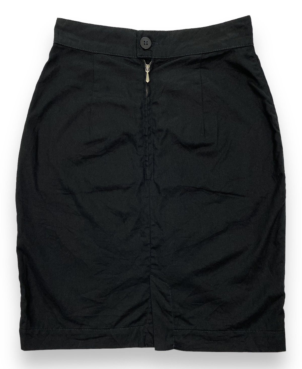 image of Archival Clothing Martine Sitbon 2 Skirt in Black, Women's (Size 24)
