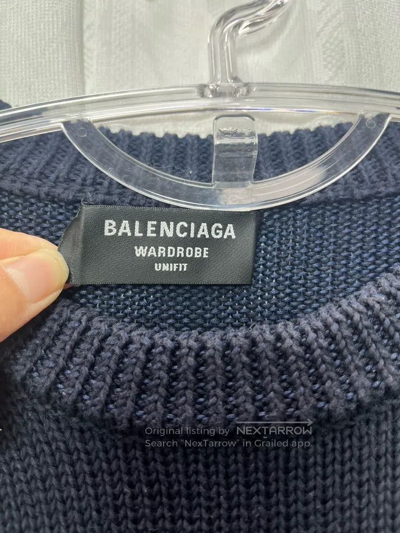 Balenciaga Balenciaga sweater Size US L / EU 52-54 / 3 - 3 Thumbnail