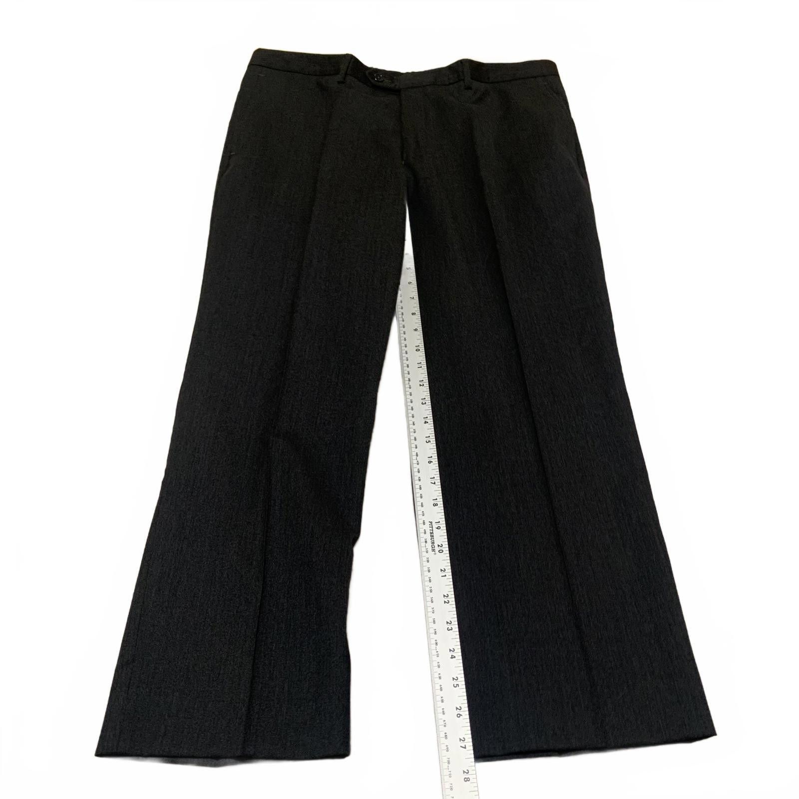 Jos. A. Bank JoS A Bank Men's Black Dress Pants Size 38R - 5 Thumbnail
