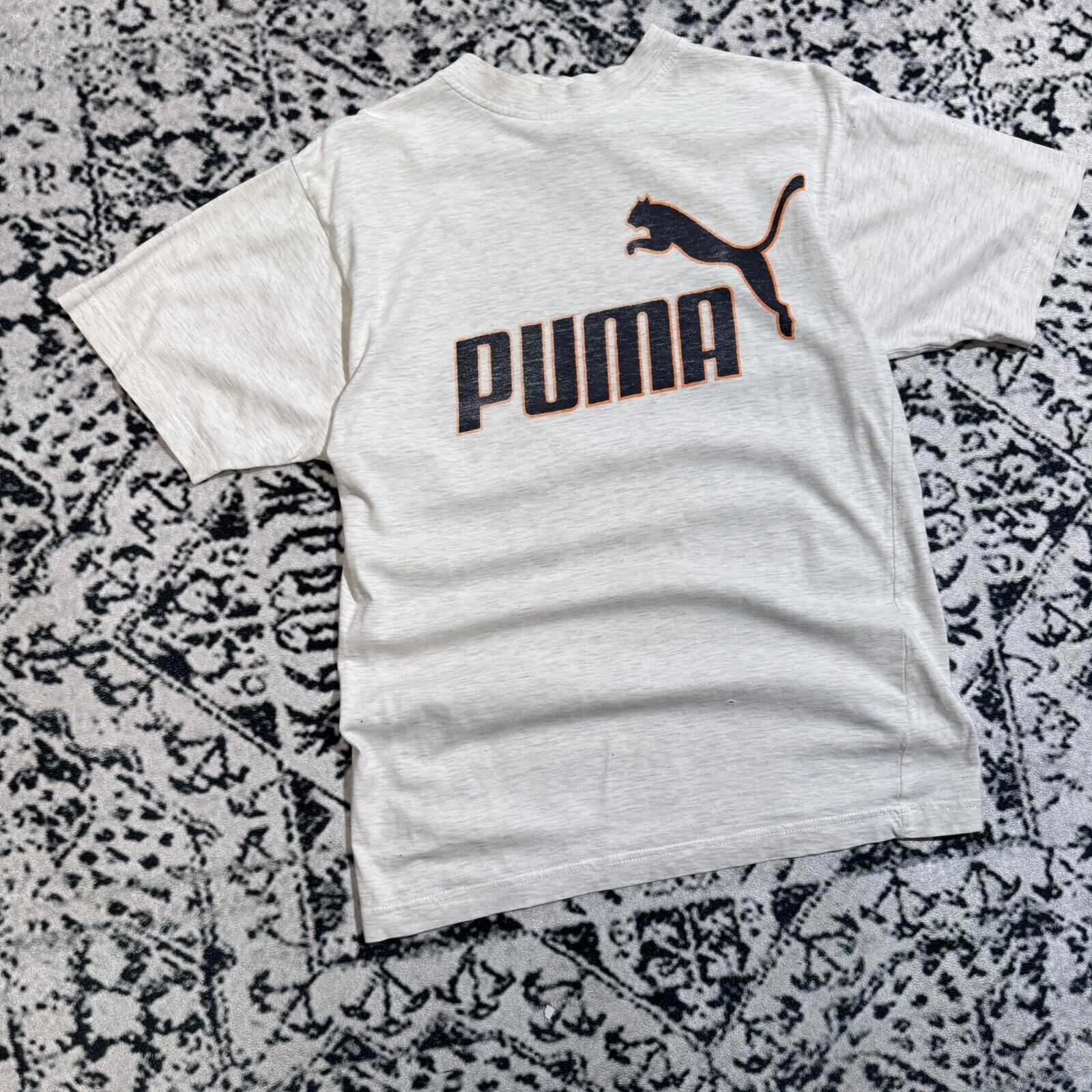 Puma × Vintage Vintage Puma Gray Cotton T-Shirt Size S Y2K 90s Sport Size US S / EU 44-46 / 1 - 4 Thumbnail
