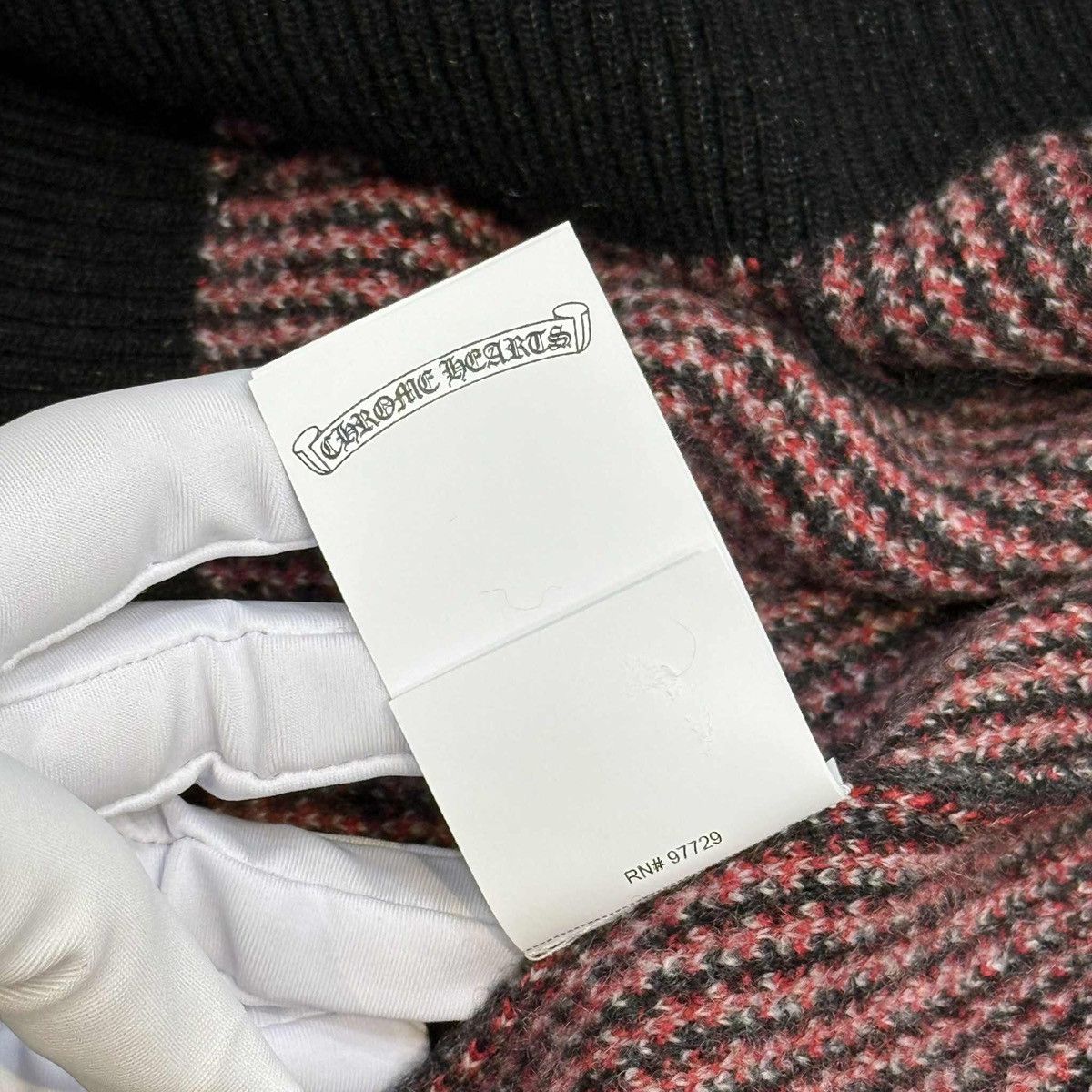 Chrome Hearts Chrome Hearts Mama Tried Scroll Labe Cardigan red/black Size US XL / EU 56 / 4 - 8 Thumbnail