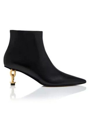 Tom Ford o1loc1c1124 W3104T Kitten Heel Booties in Black Size US 10 / IT 40 - 1 Thumbnail
