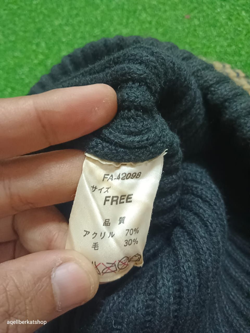 Japanese Brand FABLICE Japan Beanie Size ONE SIZE - 5 Thumbnail