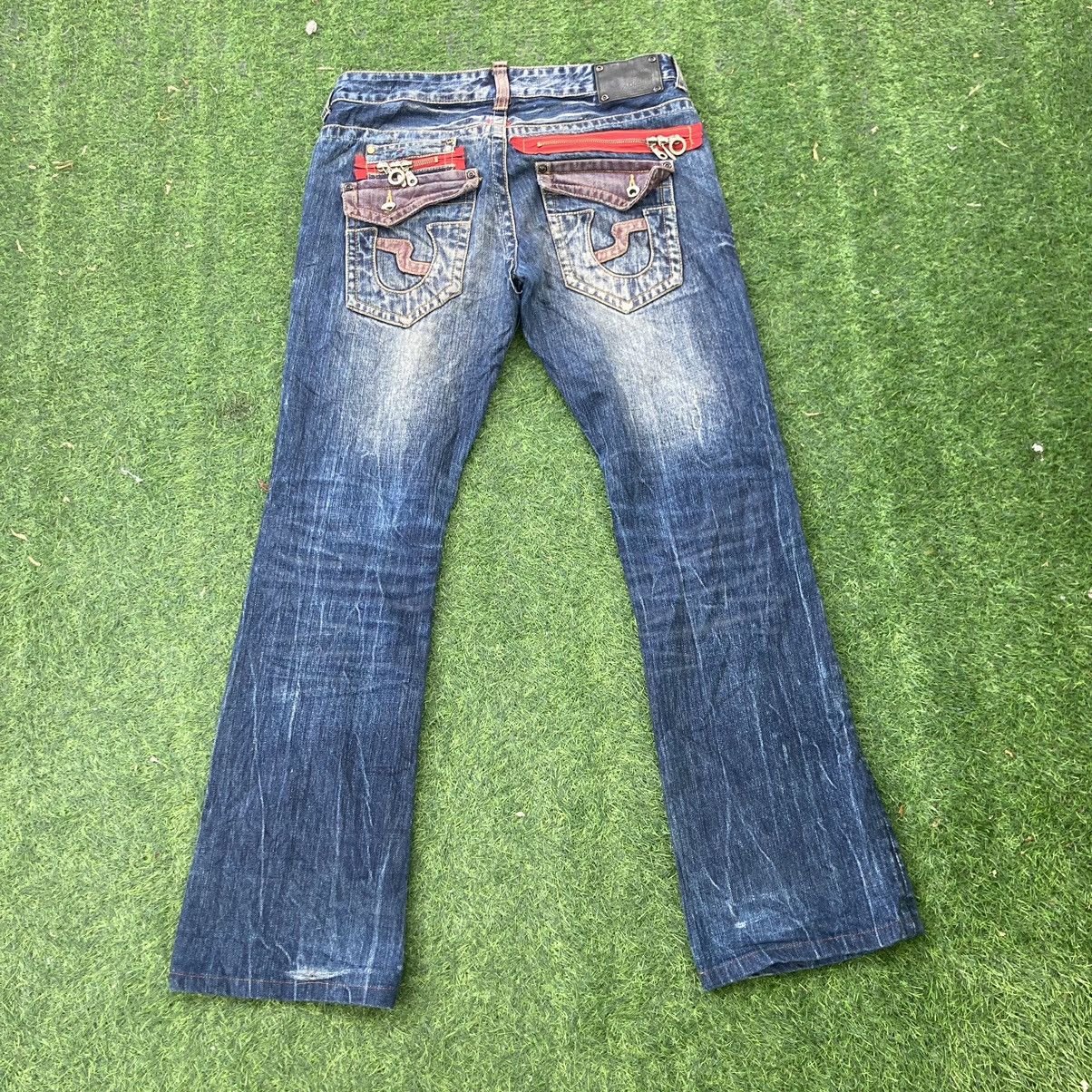 semanticdesign SEMANTIC DESIGN FLARED BOOTCUT JEANS Size US 31 - 2 Thumbnail