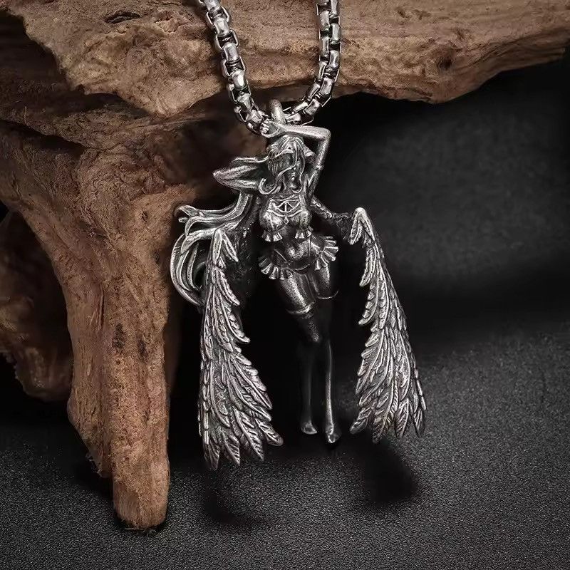 Jewelry Punk Sexy Gurl Necklace Gothic Chain Size ONE SIZE - 5 Thumbnail