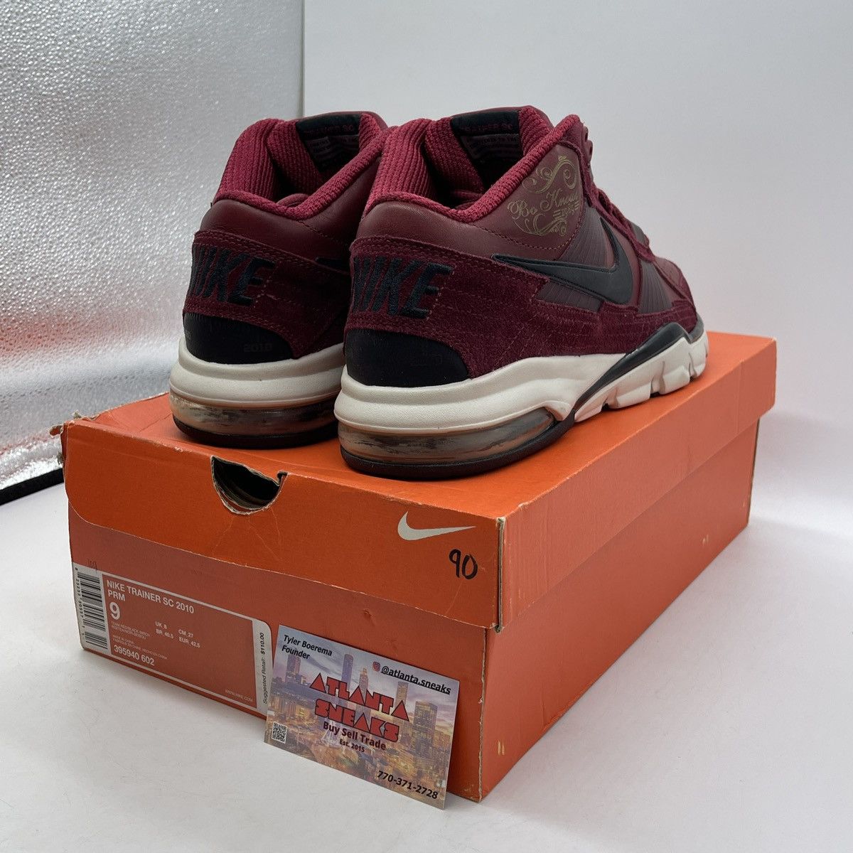 Nike Air trainer Bo knows pack team red Size US 9 / EU 42 - 5 Thumbnail