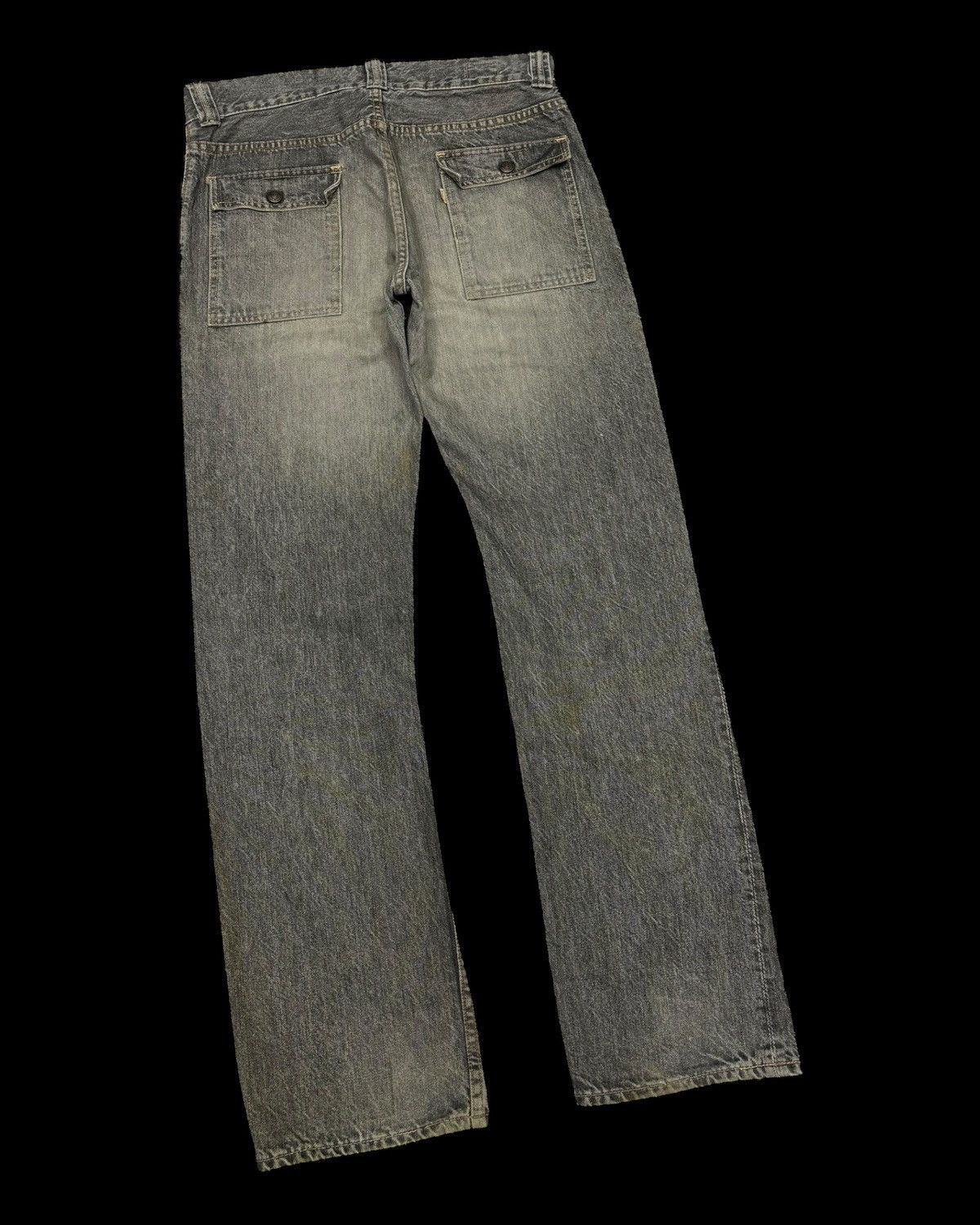 Sugar Cane 💥Vintage Double Works Warehouse Rusty Jeans Union Made Size US 32 / EU 48 - 4 Thumbnail