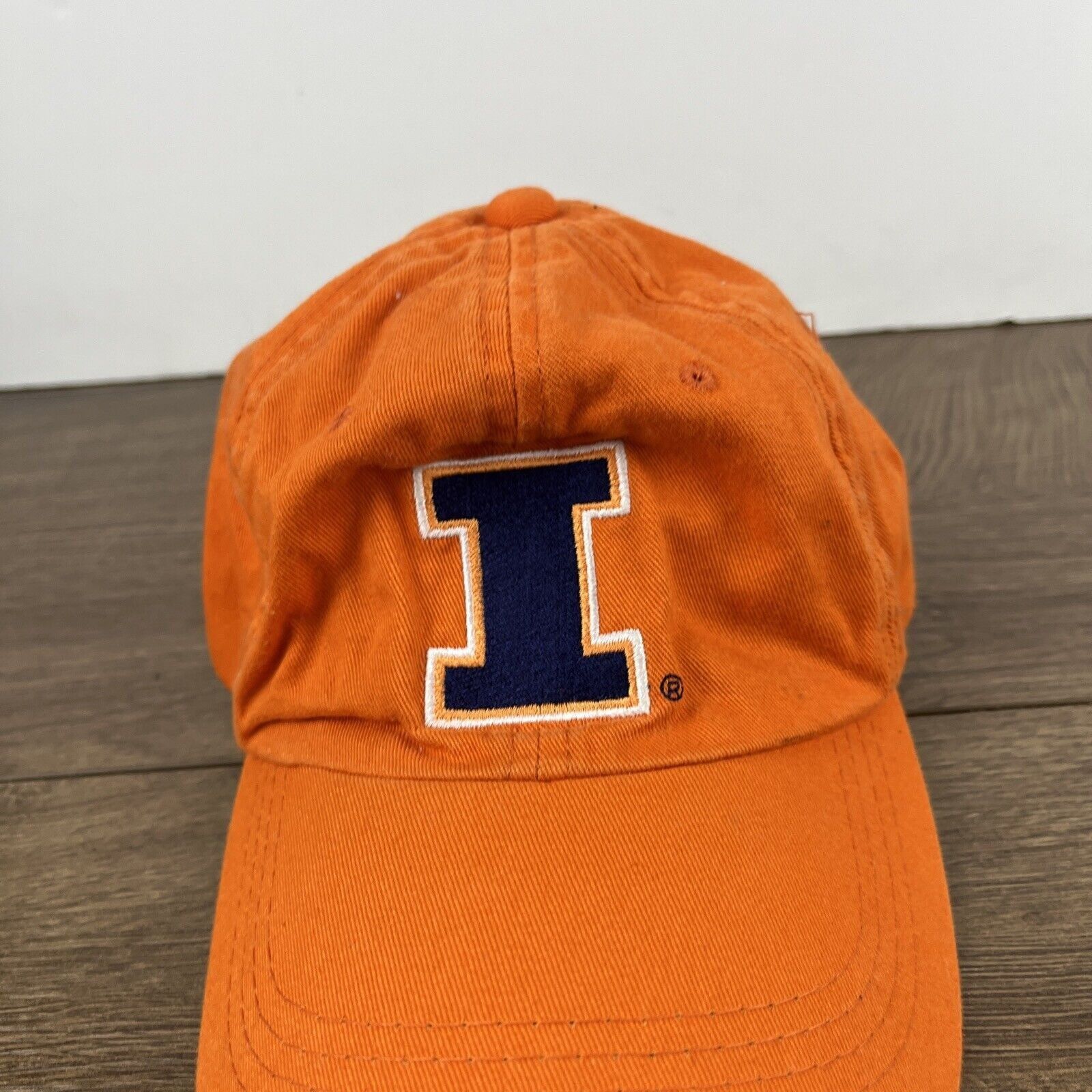 Other Illinois Fighting Illini Hat Orange Adjustable Hat Adjustabl Size ONE SIZE - 7 Thumbnail