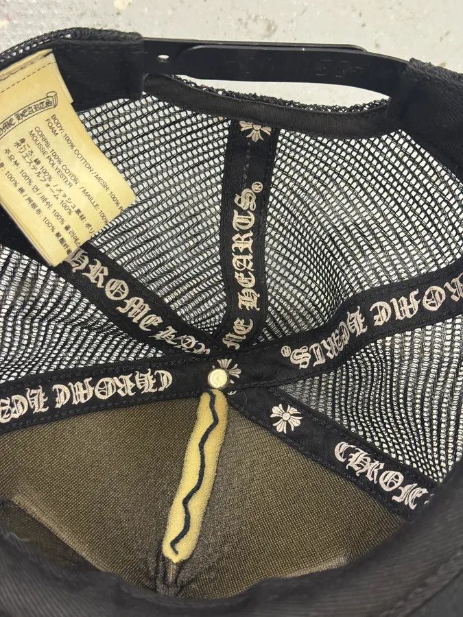 Chrome Hearts Chrome Hearts Hollywood Black Faded Cap Size ONE SIZE - 8 Thumbnail
