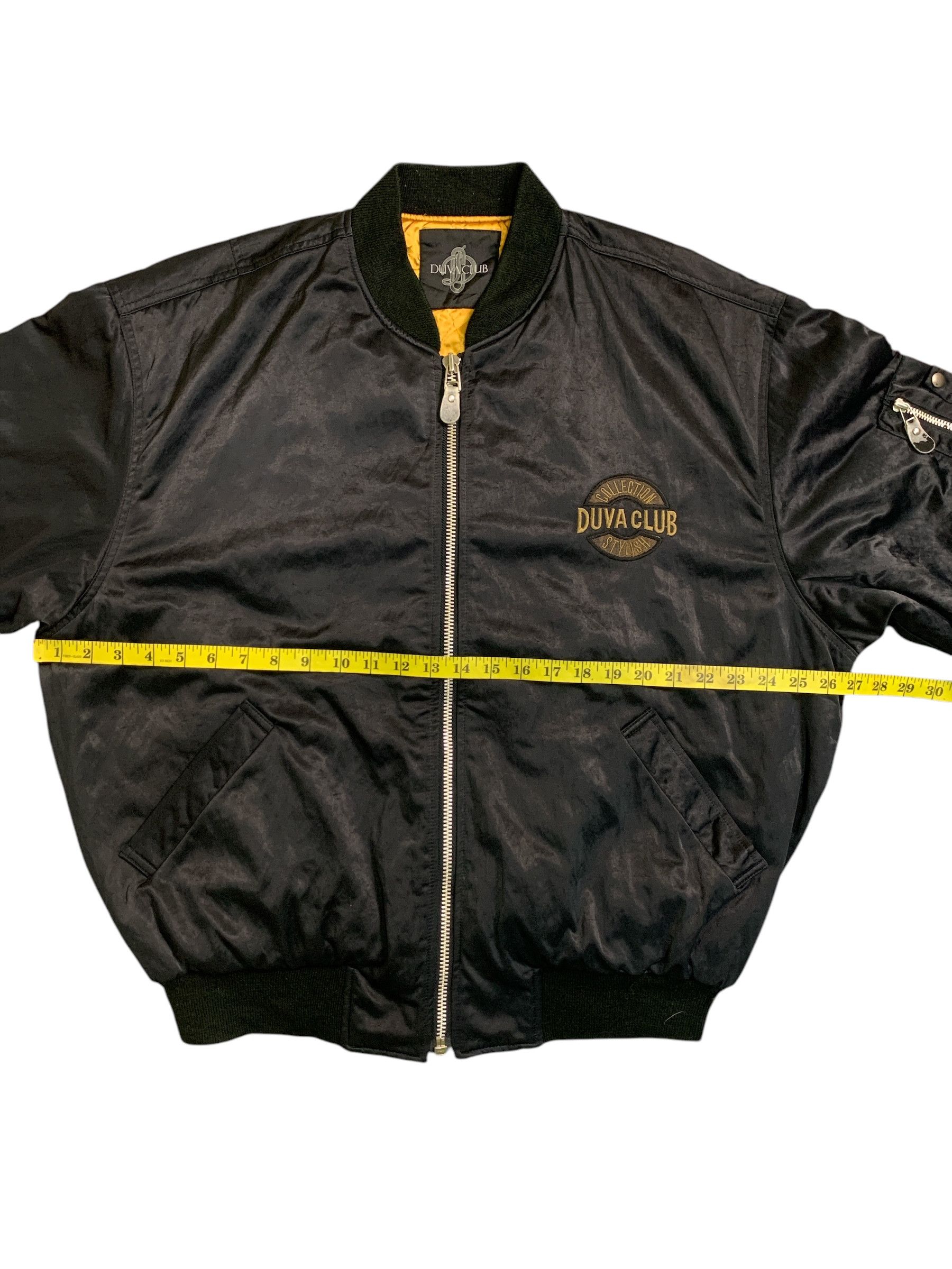 Japanese Brand Rare Design Vintage Duva Club Bomber Jackets Size US XL / EU 56 / 4 - 10 Thumbnail