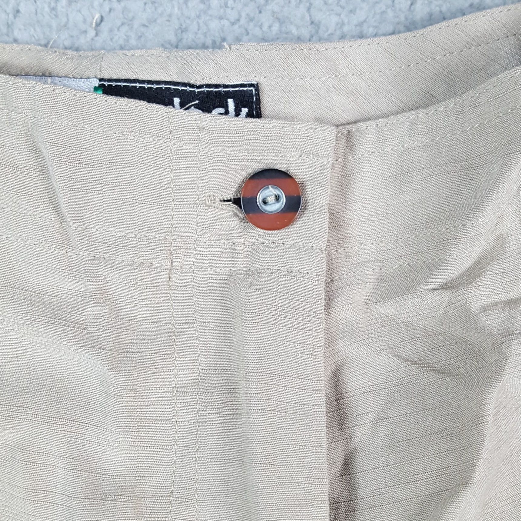 Vintage VINTAGE Jamie Sadock Beige Khaki Lightweight Golf Shorts Women's Size 8 Relaxed Fit Athletic Womens Size 30" / US 8 / IT 44 - 3 Thumbnail