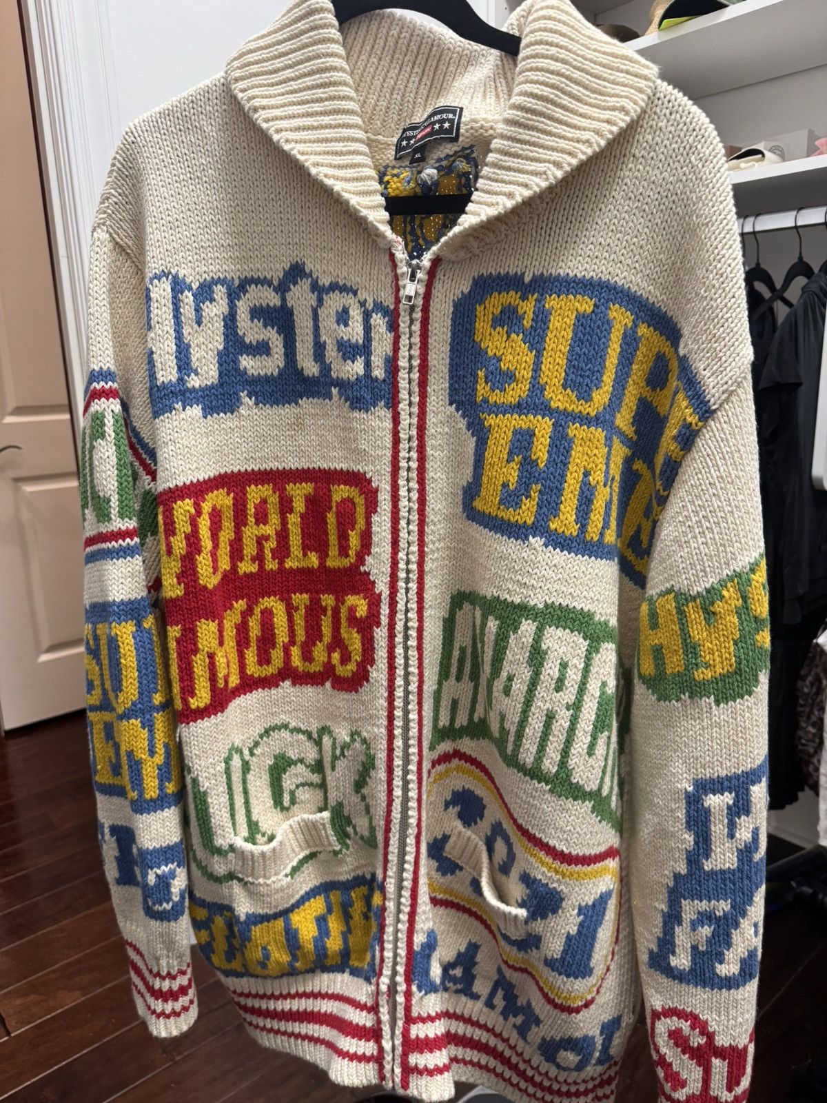 トップス Hysteric Glamour Patterned Knit Cardigan Hysteric Glamour cardigan – Litttlesister