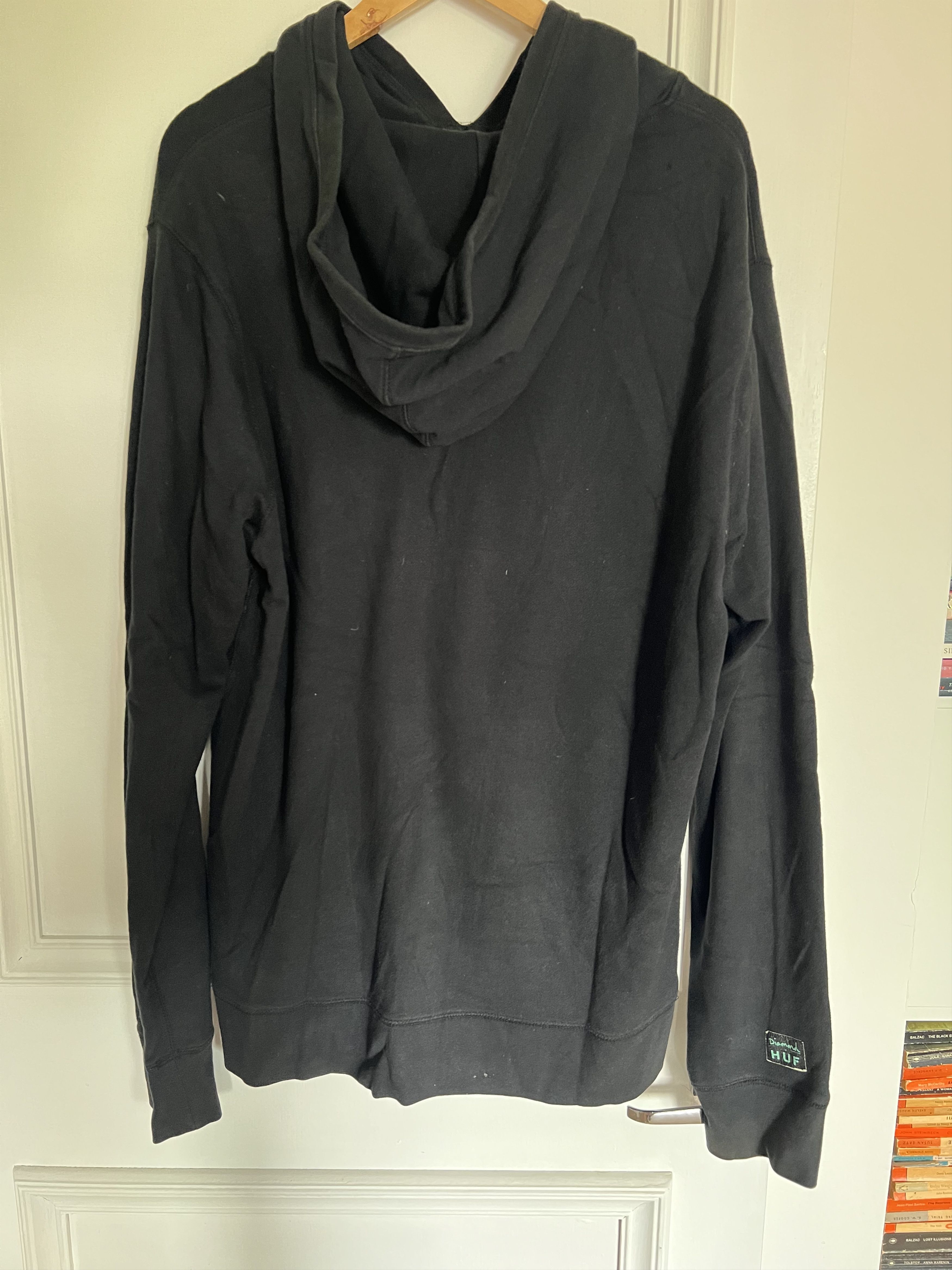Huf Huf x Diamond Supply black hoodie Size US XL / EU 56 / 4 - 3 Thumbnail