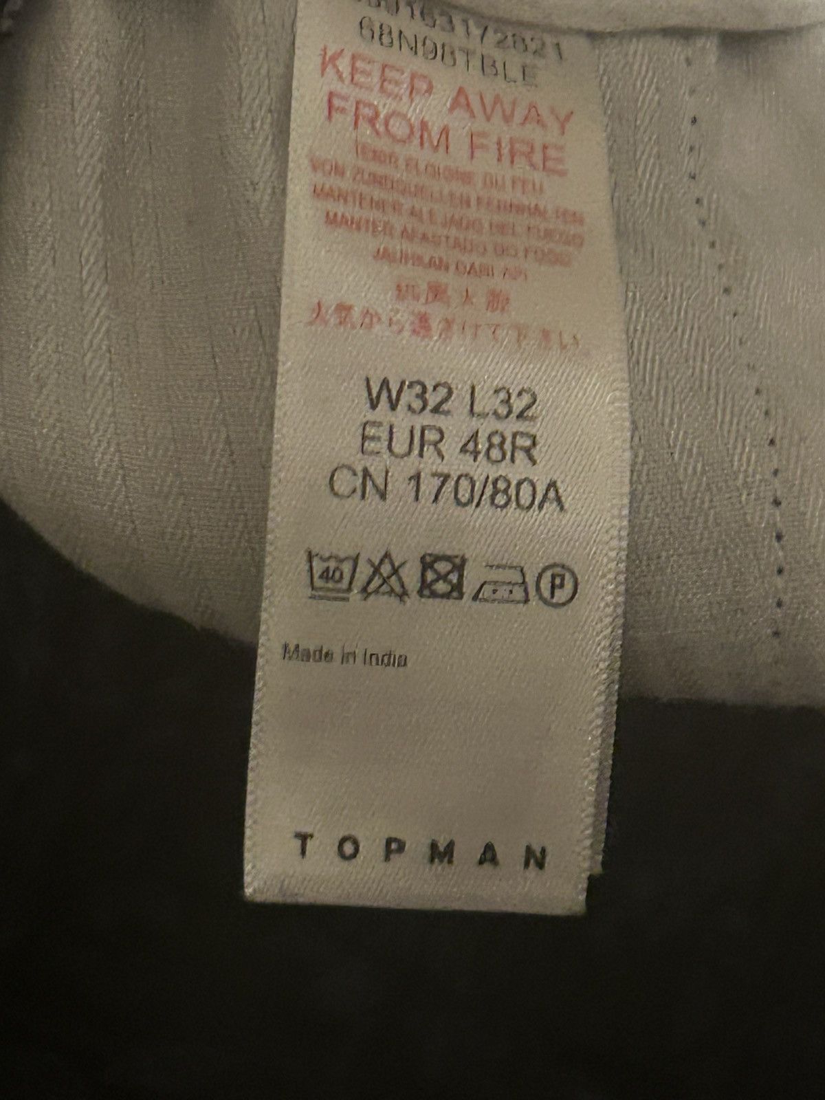 Topman Topman Blue Jacquard Trousers Pants Slim Size 32X32 Size US 32 / EU 48 - 7 Thumbnail