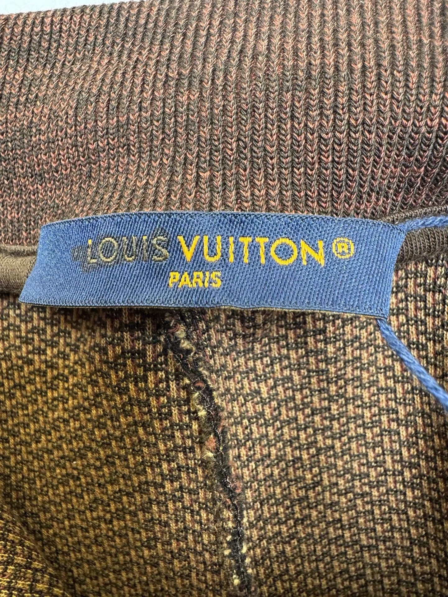 Louis Vuitton Louis Vuitton SS25 DAMIER Checkerboard Knit Shorts K36 Size US 35 - 3 Thumbnail