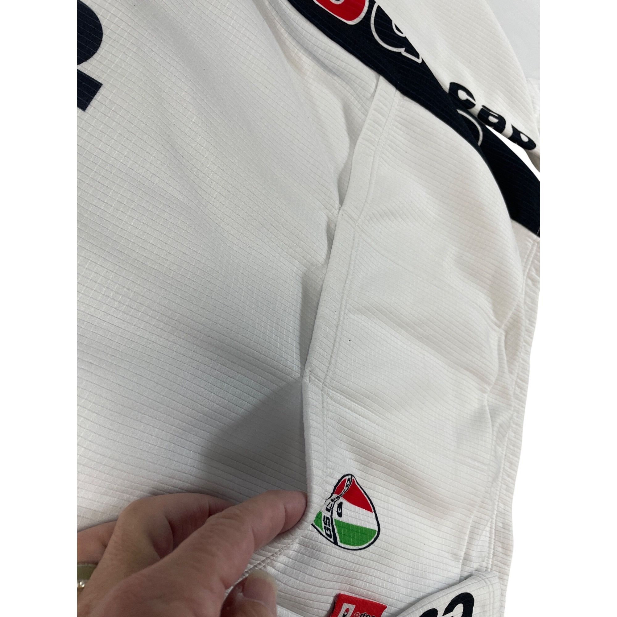 Other Capo GS (Gruppo Supportivo) Mens white black Full Zip Jersey Size US L / EU 52-54 / 3 - 11 Thumbnail
