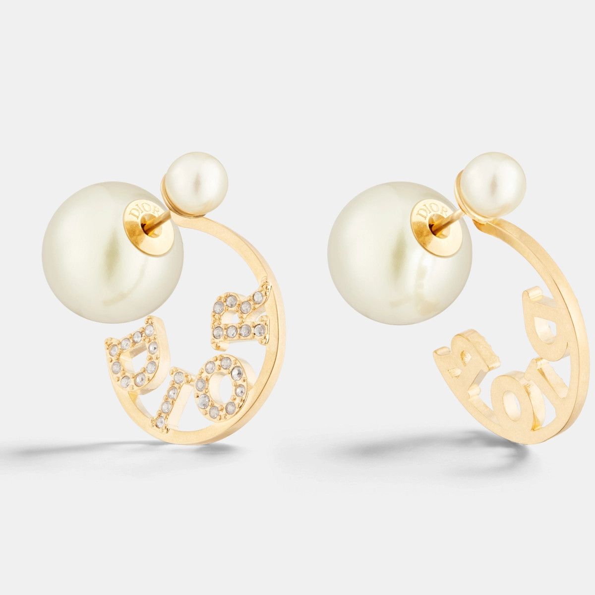 Dior o1bcso1str0126 Size:OS/Tribales Earrings in Golden/White Size ONE SIZE - 2 Thumbnail