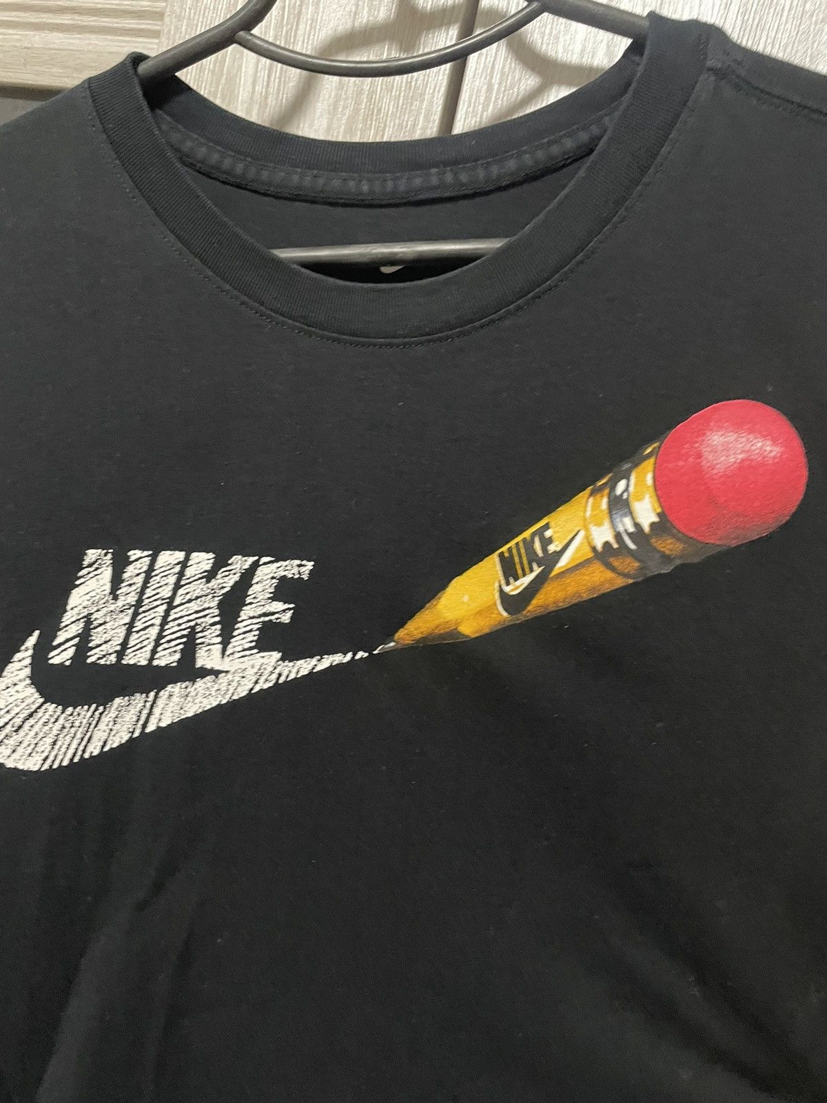 Nike Exclusive Nike Pencil Draws Tee For Japanese Rare T Shirt Size US L / EU 52-54 / 3 - 3 Thumbnail
