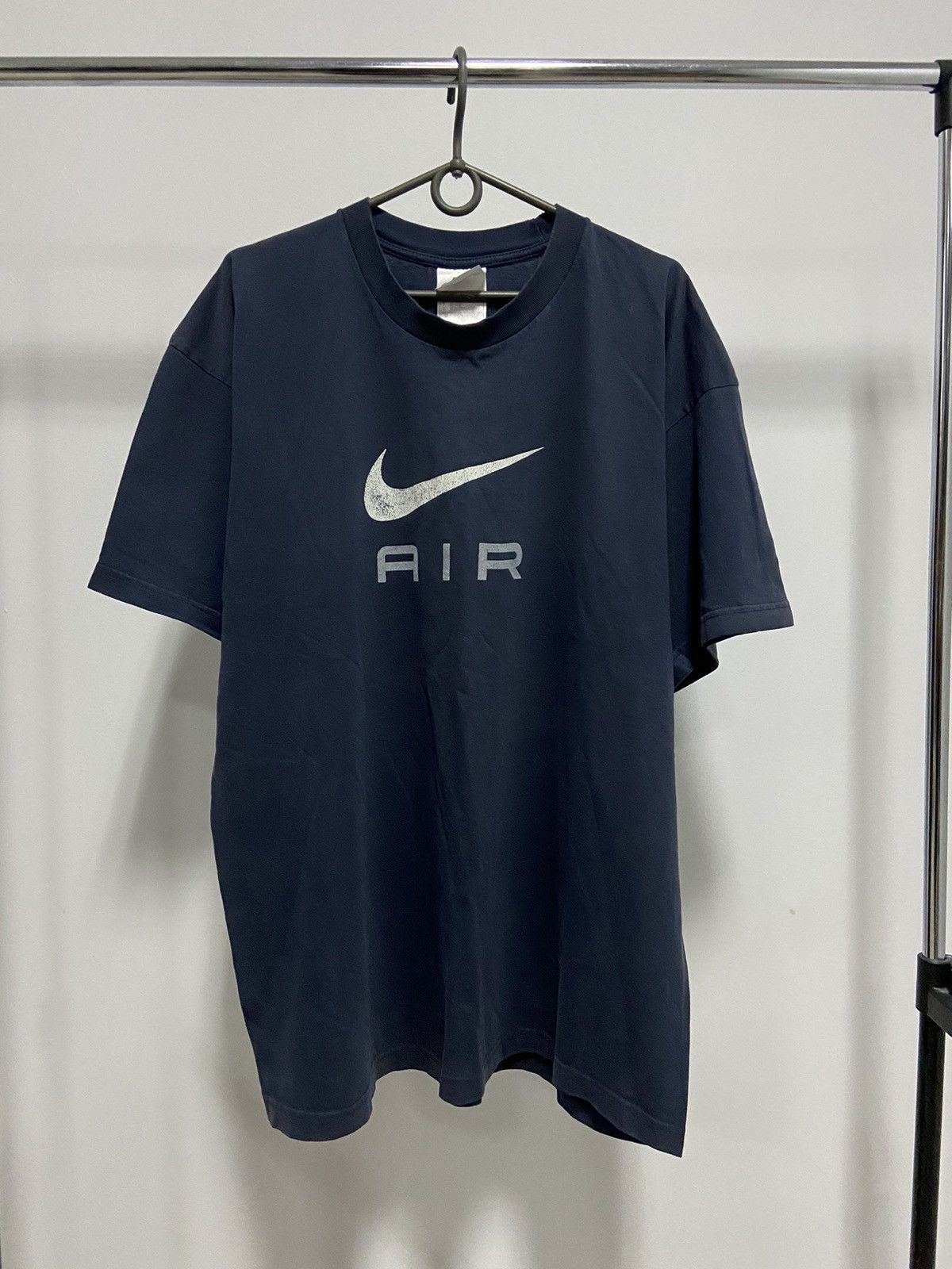 Nike × Vintage Nike Air T Shirt Vintage Big Logo swoosh skate Size US XL / EU 56 / 4 - 1 Thumbnail