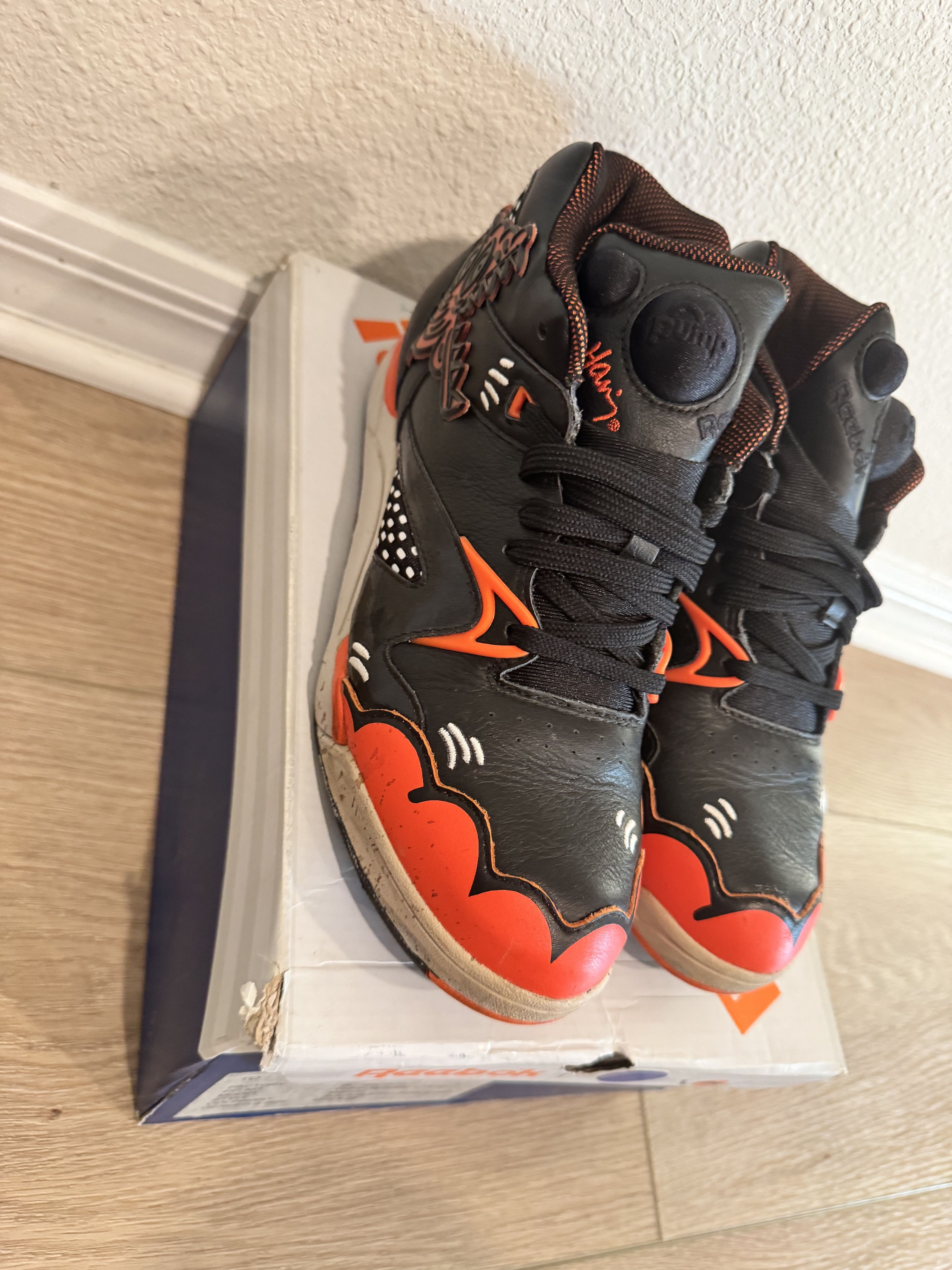 Reebok REEBOK/KEITH HARING "Crack is Wack" LIMITED ED PUMP SNEAKER Size US 9.5 / IT 39.5 - 5 Thumbnail