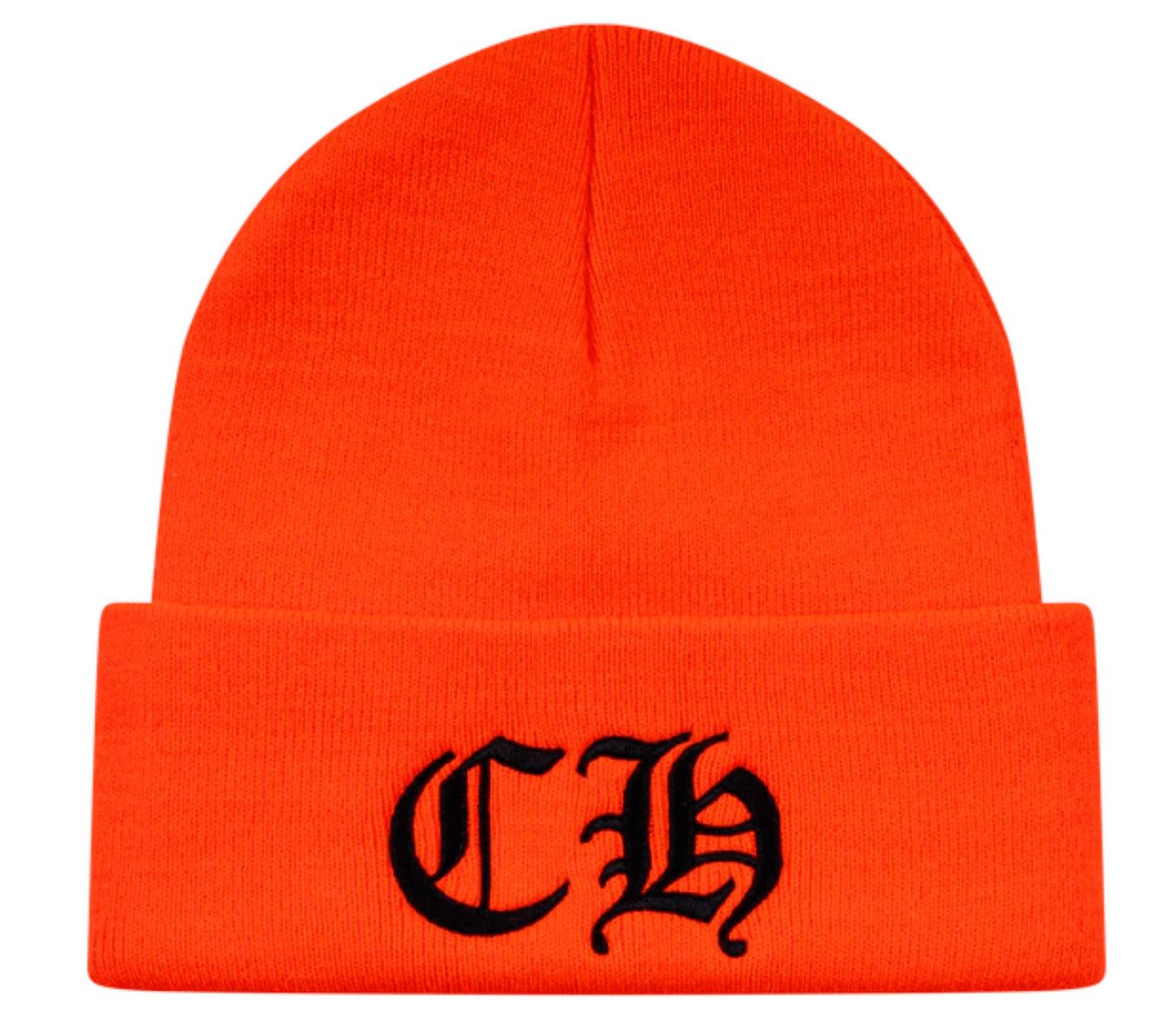 Chrome Hearts CH Beanie Orange Size ONE SIZE - 1 Preview