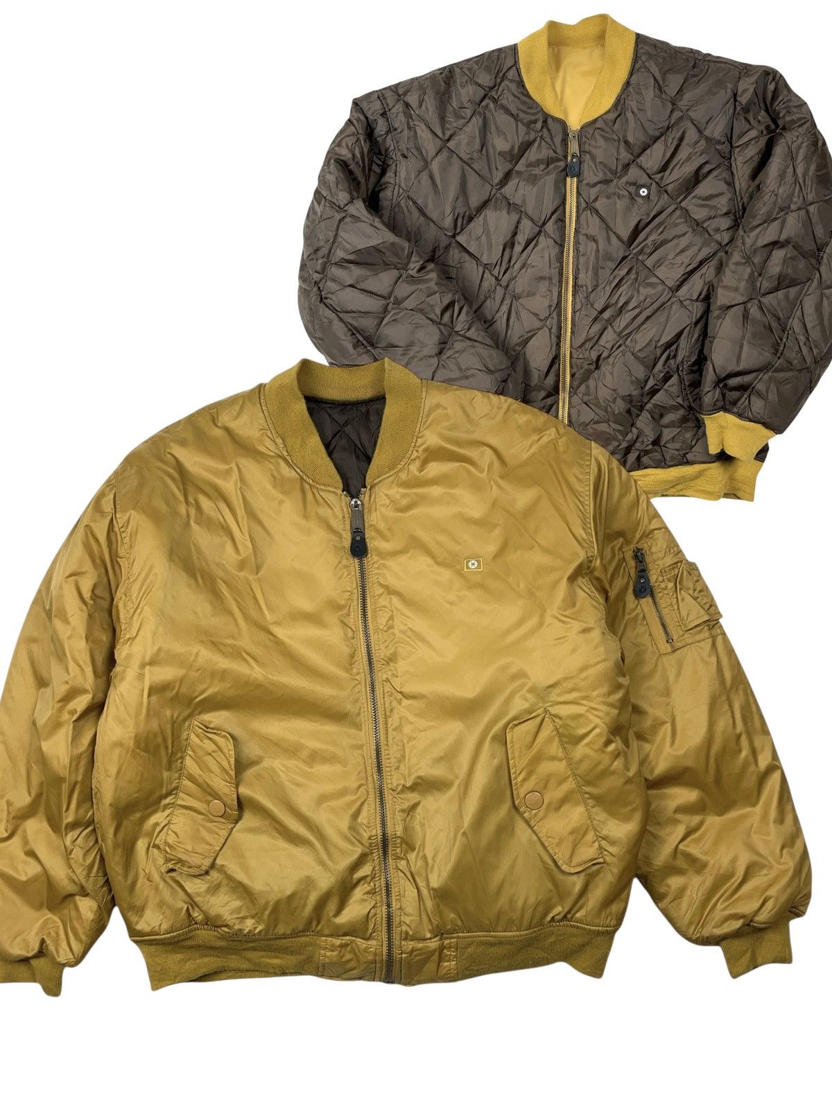 Southpole × Vintage Vintage Southpole Oversize Reversible Bomber Jacket Quilted Size US XL / EU 56 / 4 - 2 Thumbnail