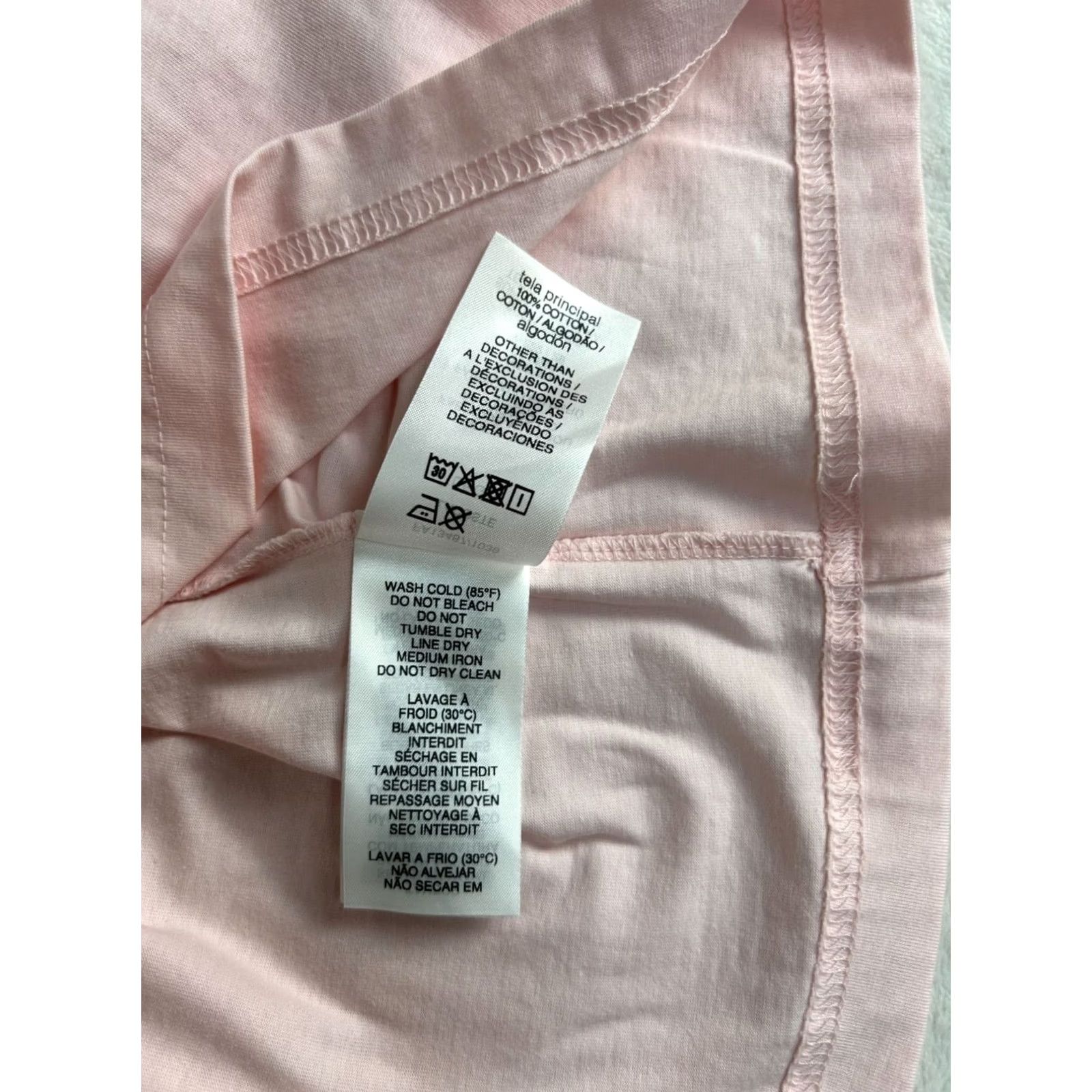Lacoste Lacoste Mens Pink Classic Fit Crew Neck Short Sleeve T-Shirt Large Cotton NWOT Size US L / EU 52-54 / 3 - 6 Thumbnail