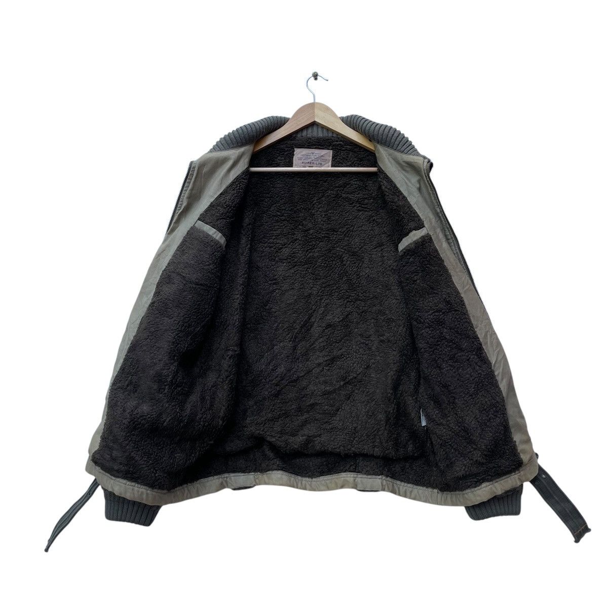 Avirex × Vintage 💥Vintage Avirex High Speed Low Level Flight Air Force Sherpa Size US XL / EU 56 / 4 - 4 Thumbnail