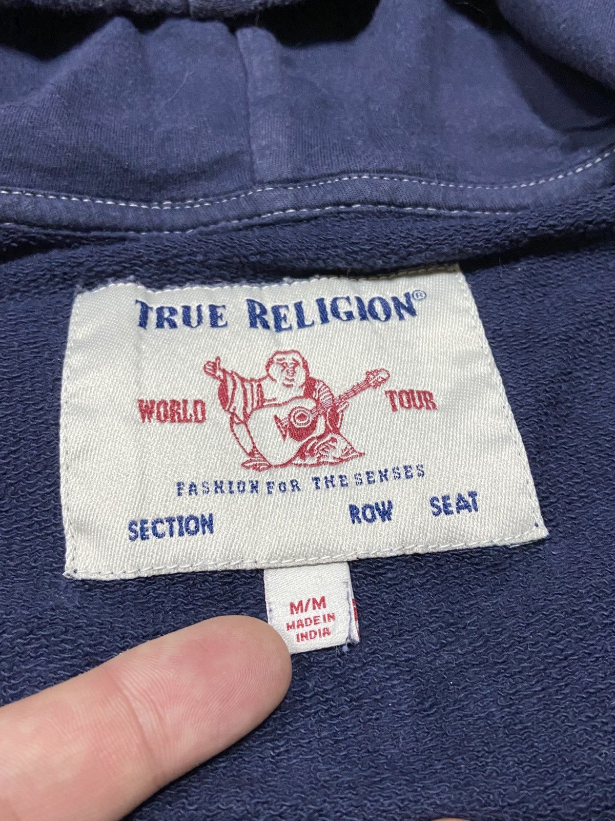 True Religion True Religion big logo Buddha vintage stitched hoodie horse Size US M / EU 48-50 / 2 - 7 Thumbnail