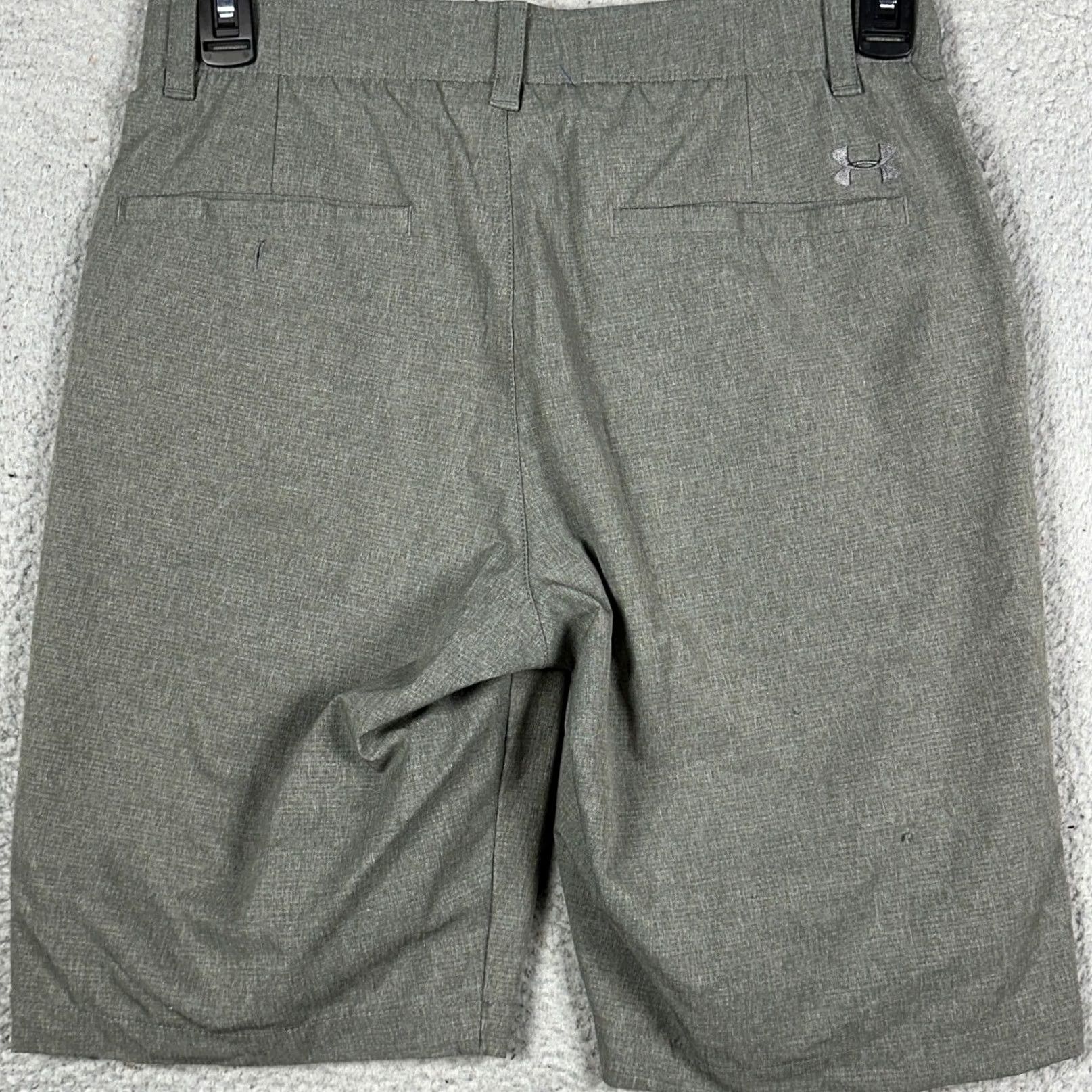 Under Armour Under Armour Mens Grey Golf Chino Shorts Loose Fit Heathered HeatGear 32 Size US 32 / EU 48 - 2 Thumbnail