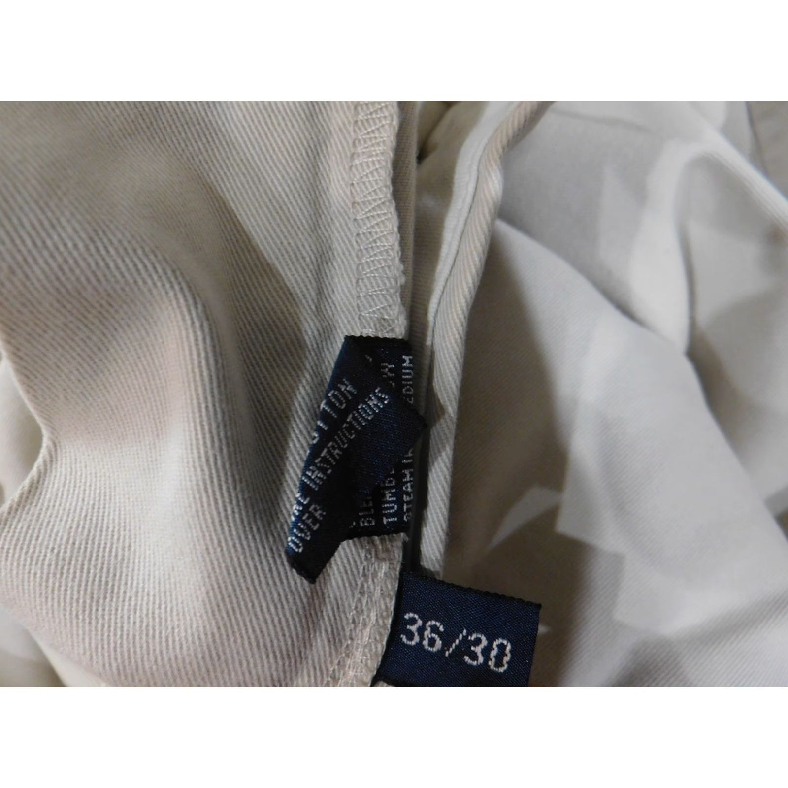 Polo Ralph Lauren Polo Ralph Lauren Pants Mens 36x30 Khaki Classic Chino Pleated Casual Beige Size US M / EU 48-50 / 2 - 6 Thumbnail