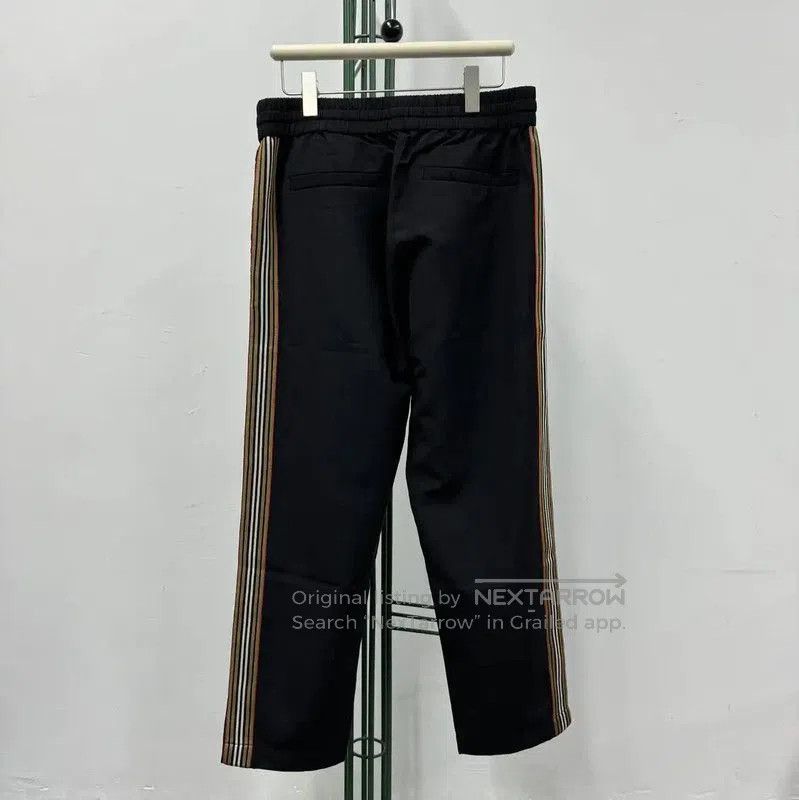 Burberry Burberry Black Cotton Striped Casual Pants. Size US 26 / EU 42 - 2 Thumbnail