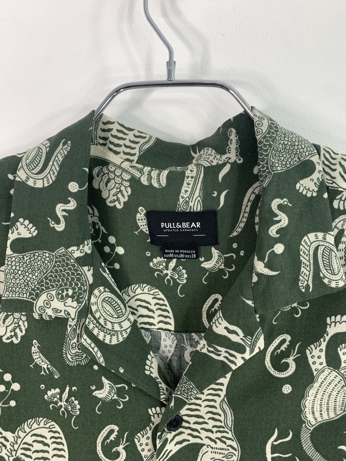 Designer × Pull & Bear Pull & Bear Animal Print Viscous se T-Shirt M/L Size Size US M / EU 48-50 / 2 - 7 Thumbnail