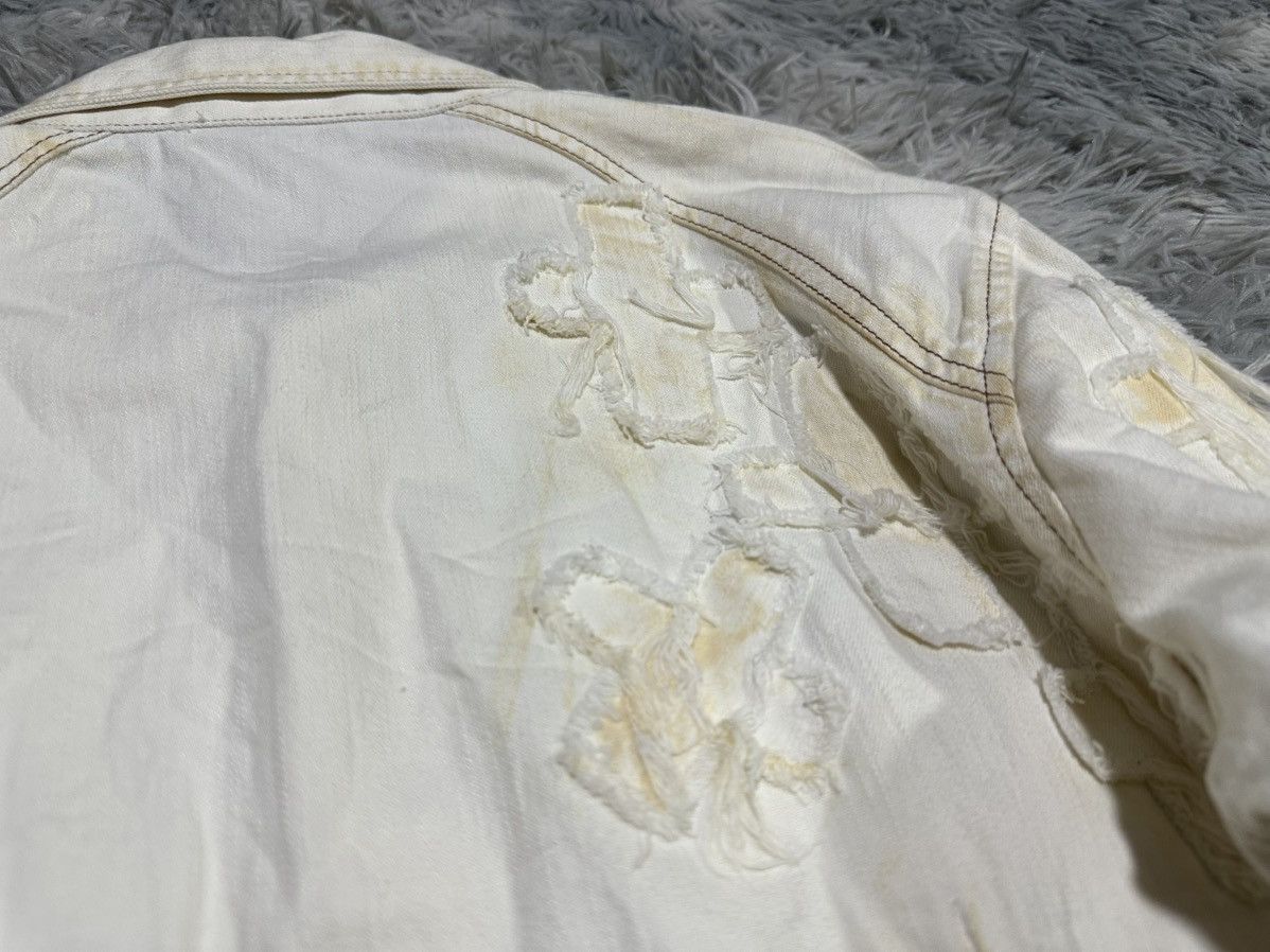 Tornado Mart 🔥Y2K Archived Tornado Mart Distressed Frayed Bandage Shirt Size US M / EU 48-50 / 2 - 7 Thumbnail