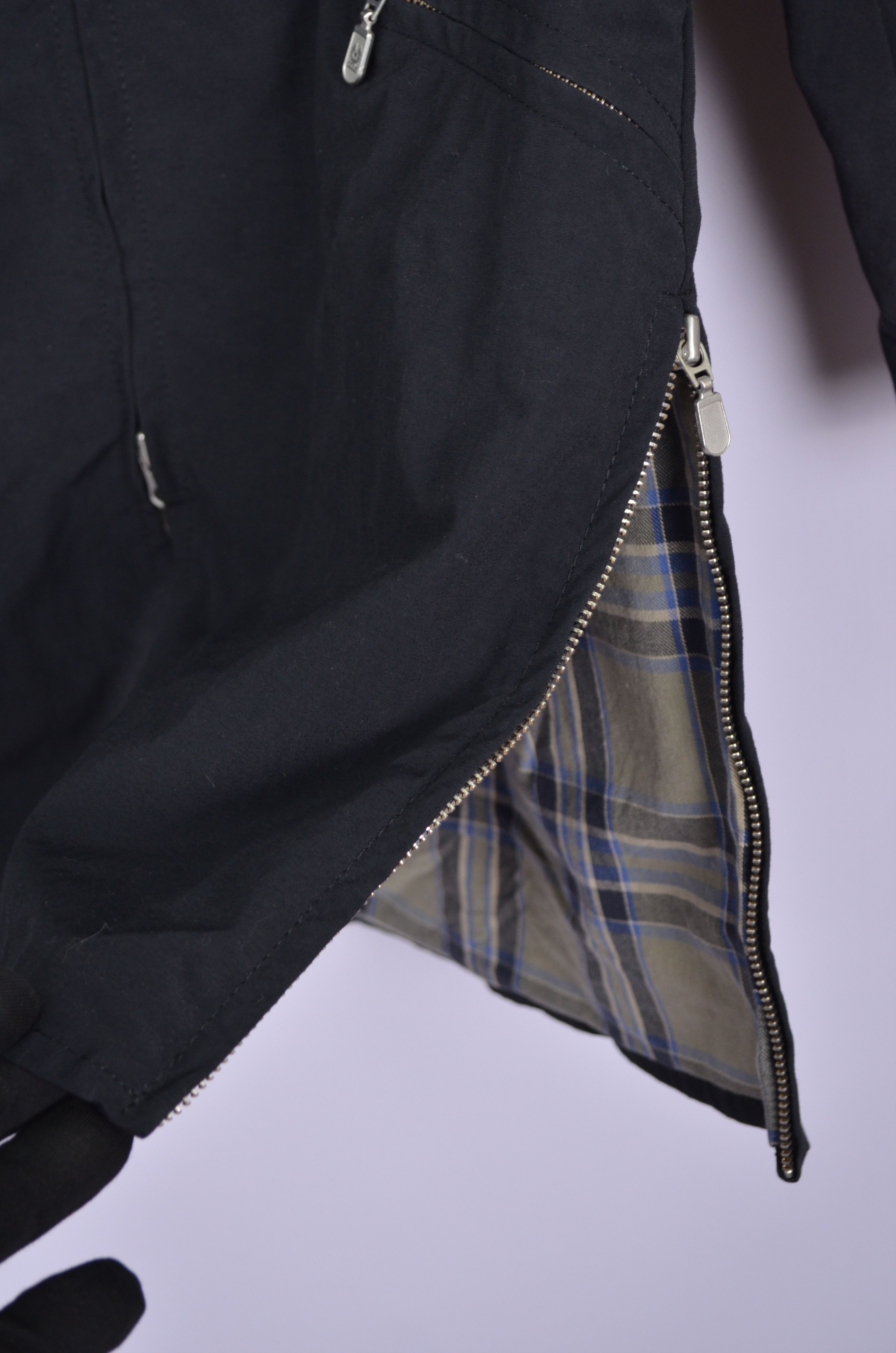 Belstaff × Designer Belstaff Womens Nylon Black Parka Jacket Size 42 Full Zip Size M / US 6-8 / IT 42-44 - 10 Thumbnail
