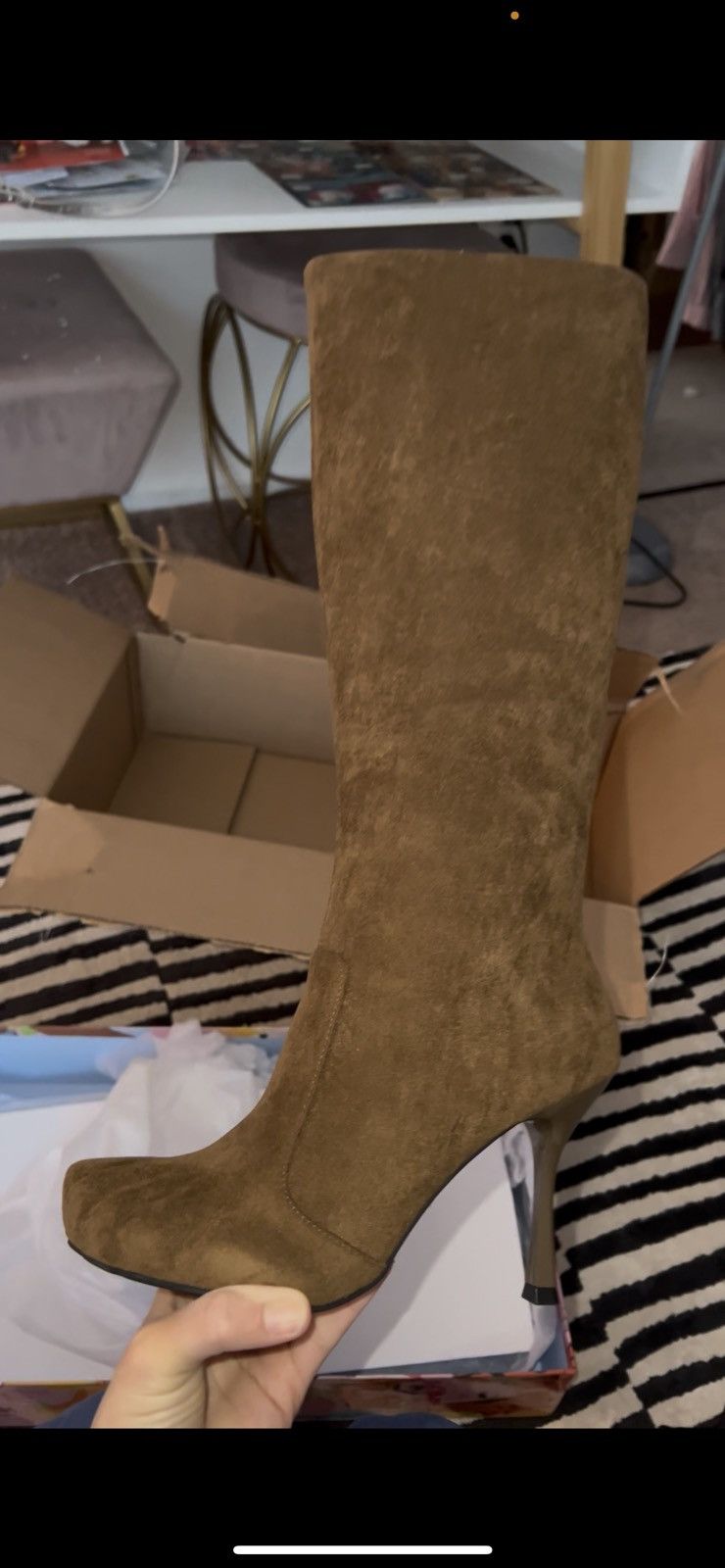 Jeffrey Campbell Jeffrey Campbell Conform K Suede Boots Size US 7 / IT 37 - 2 Thumbnail