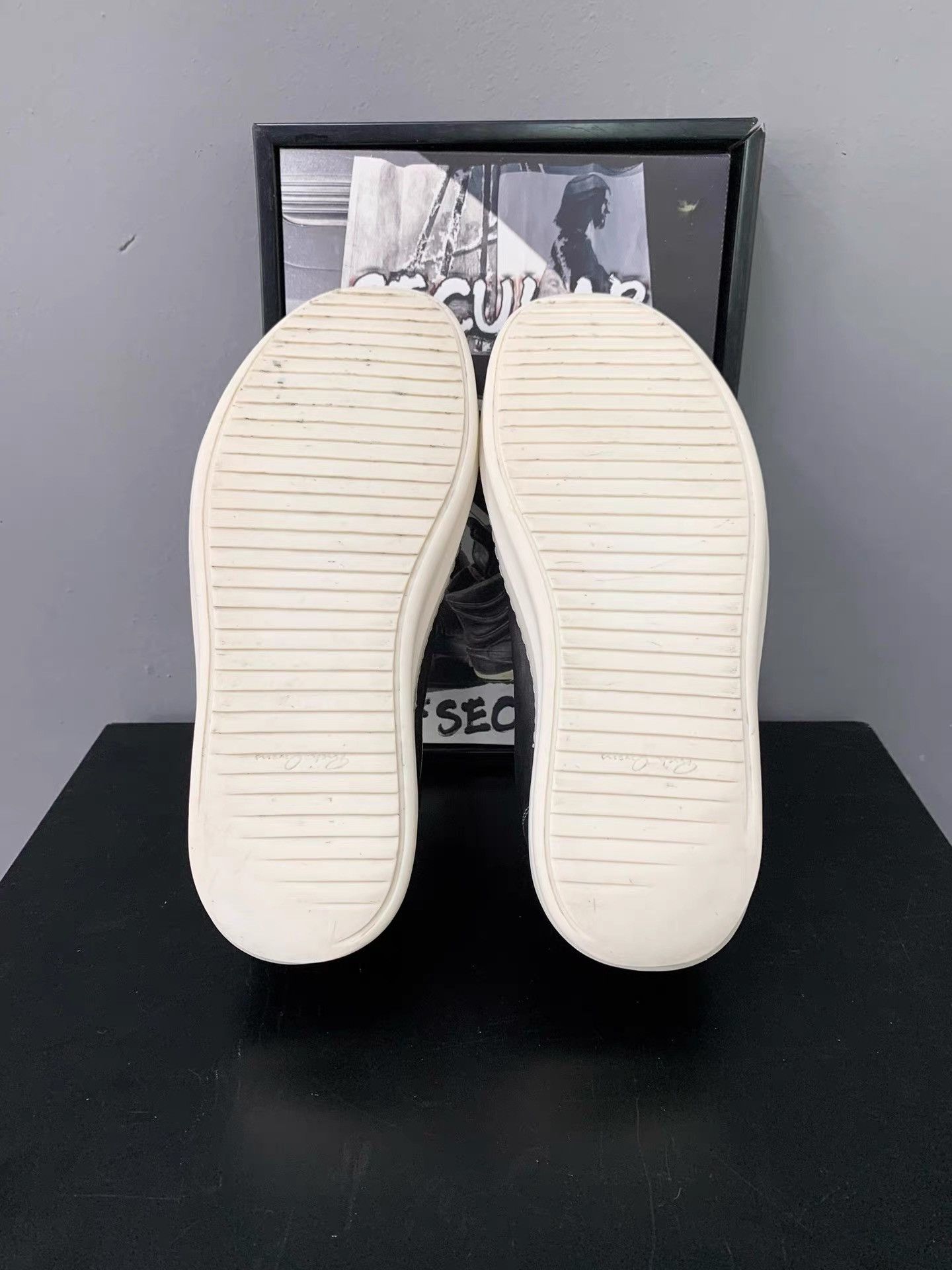 Rick Owens Rick Owens 24SS Main Line Calf Leather Vintage Vans K34 Size US 7 / IT 37 - 8 Thumbnail