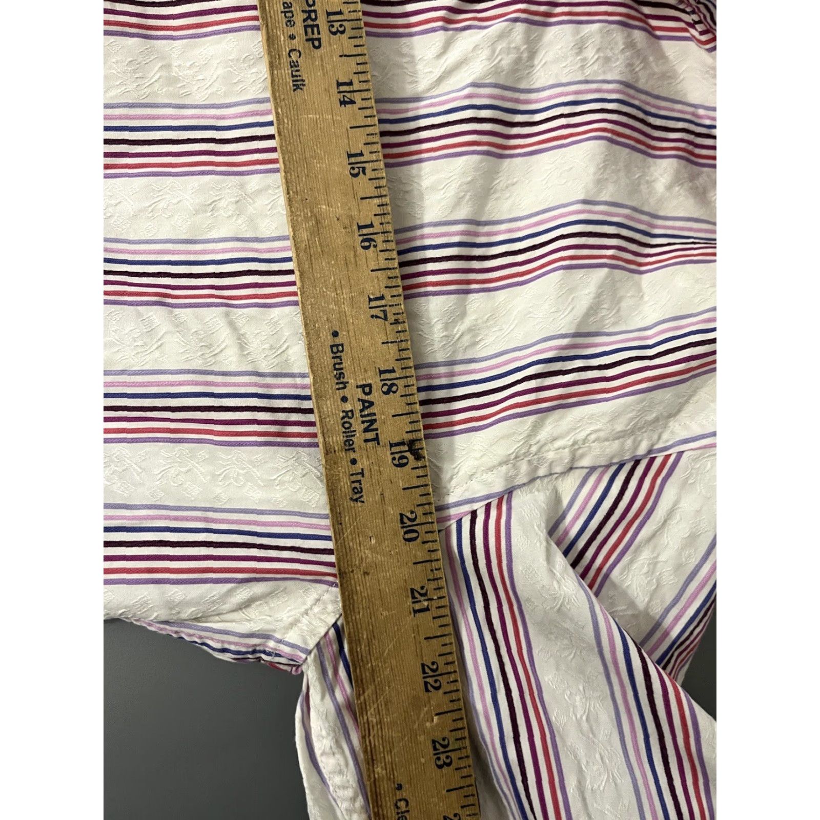 Tommy Hilfiger Tommy Hilfiger Button-Down Shirt Mens M 100% Cotton Multicolor Striped Button-Up Casual Formal Size US M / EU 48-50 / 2 - 5 Thumbnail
