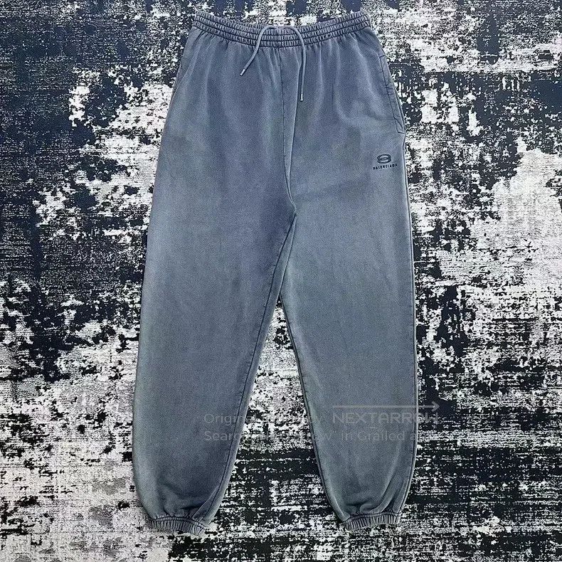 Balenciaga Balenciaga size S Alphabet Logo Elastic Waist Tapered Leg Size US 27 - 1 Thumbnail