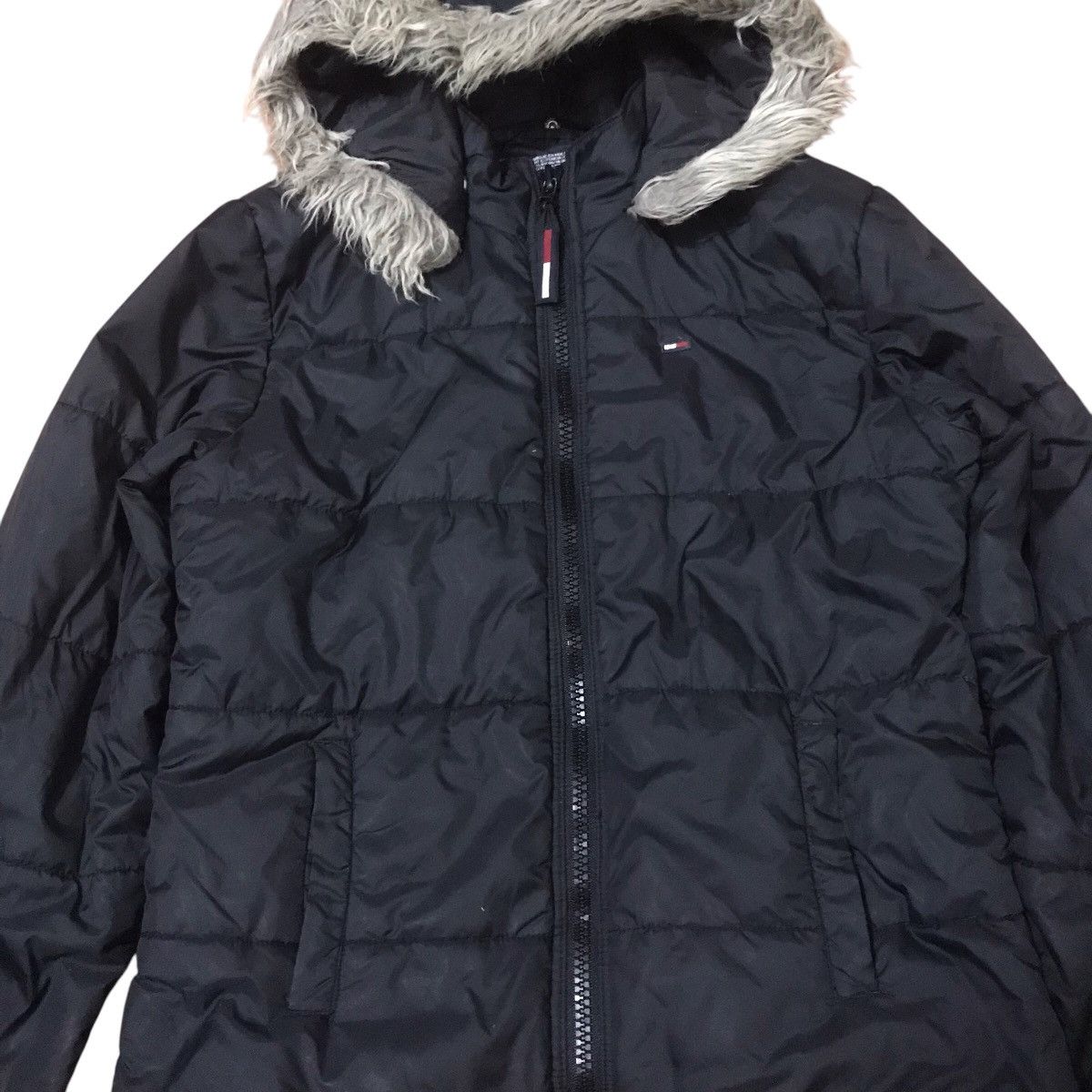 14th Addiction Tommy jean puffer fur hoddie boxy jacket Size US M / EU 48-50 / 2 - 2 Thumbnail