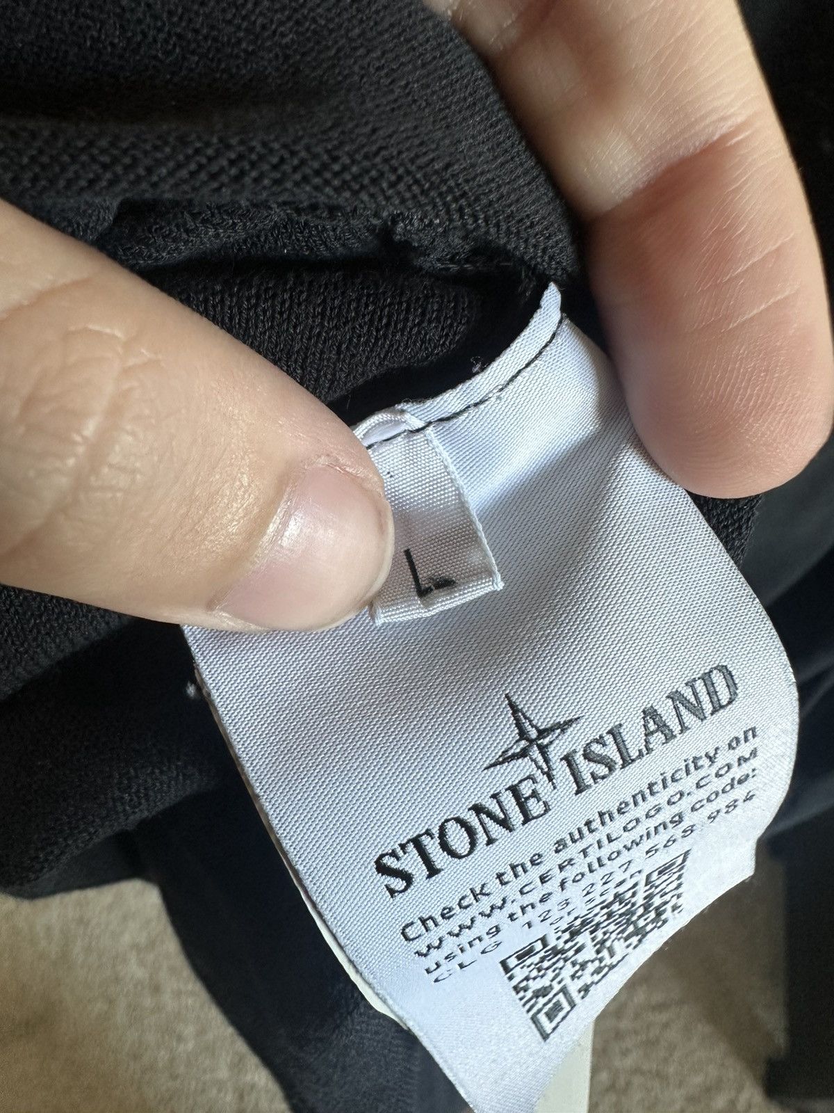 Stone Island Stone island Long Sleave Tee Size US L / EU 52-54 / 3 - 6 Thumbnail
