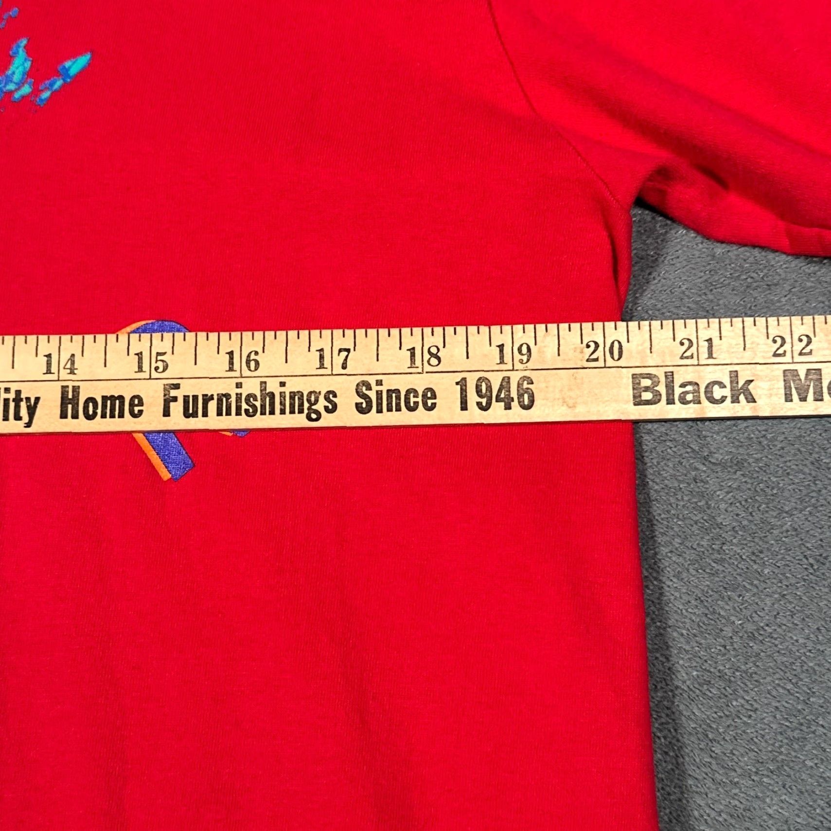 Nike VINTAGE Nike Air T-Shirt Mens Medium Red 90s Graphic Swoosh Made in USA Retro Size US M / EU 48-50 / 2 - 7 Thumbnail