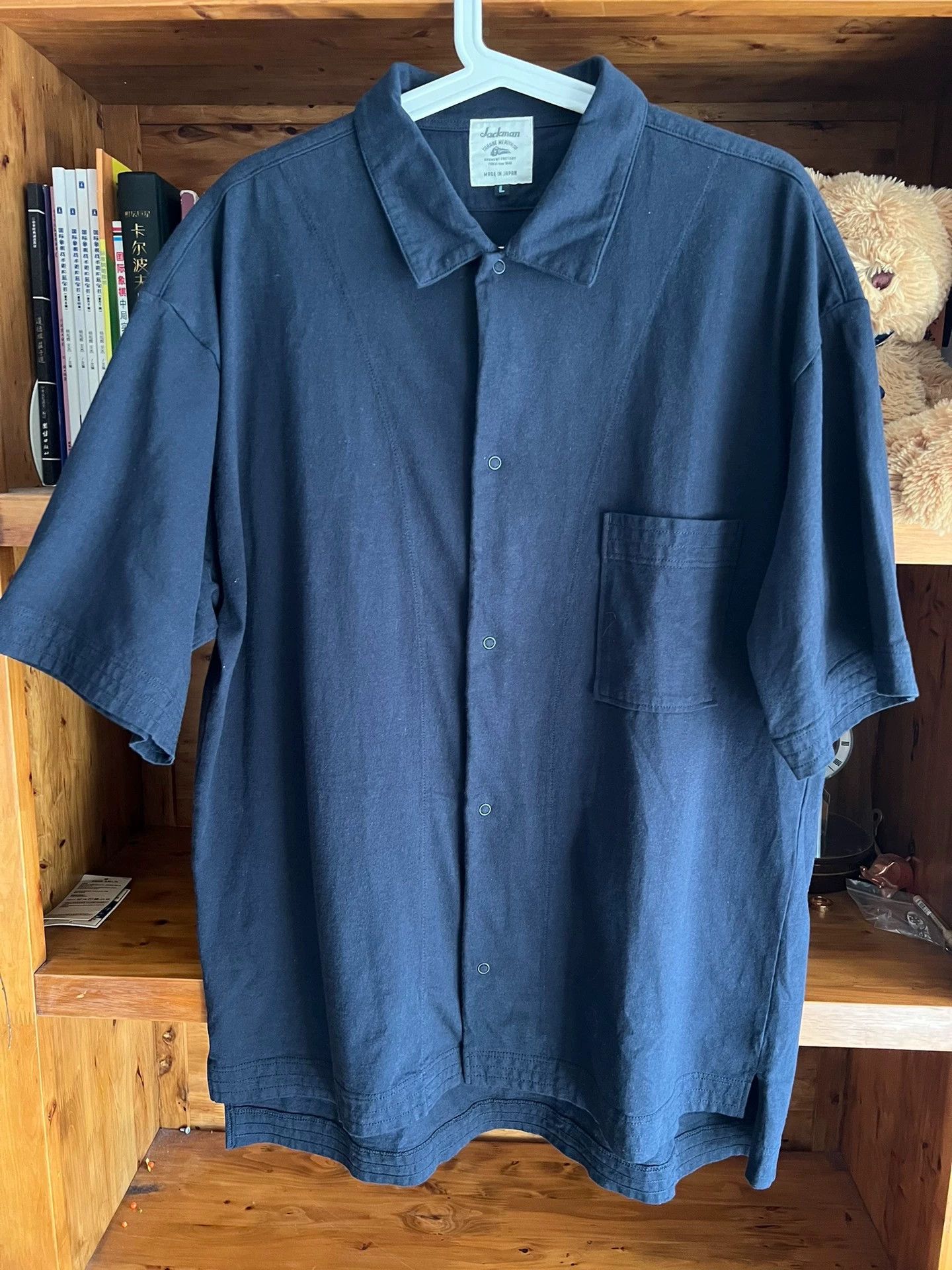 Jackman Jackman BB City Boy Vintage SS Cardigan Dye Wash L Japan Size US L / EU 52-54 / 3 - 1 Thumbnail