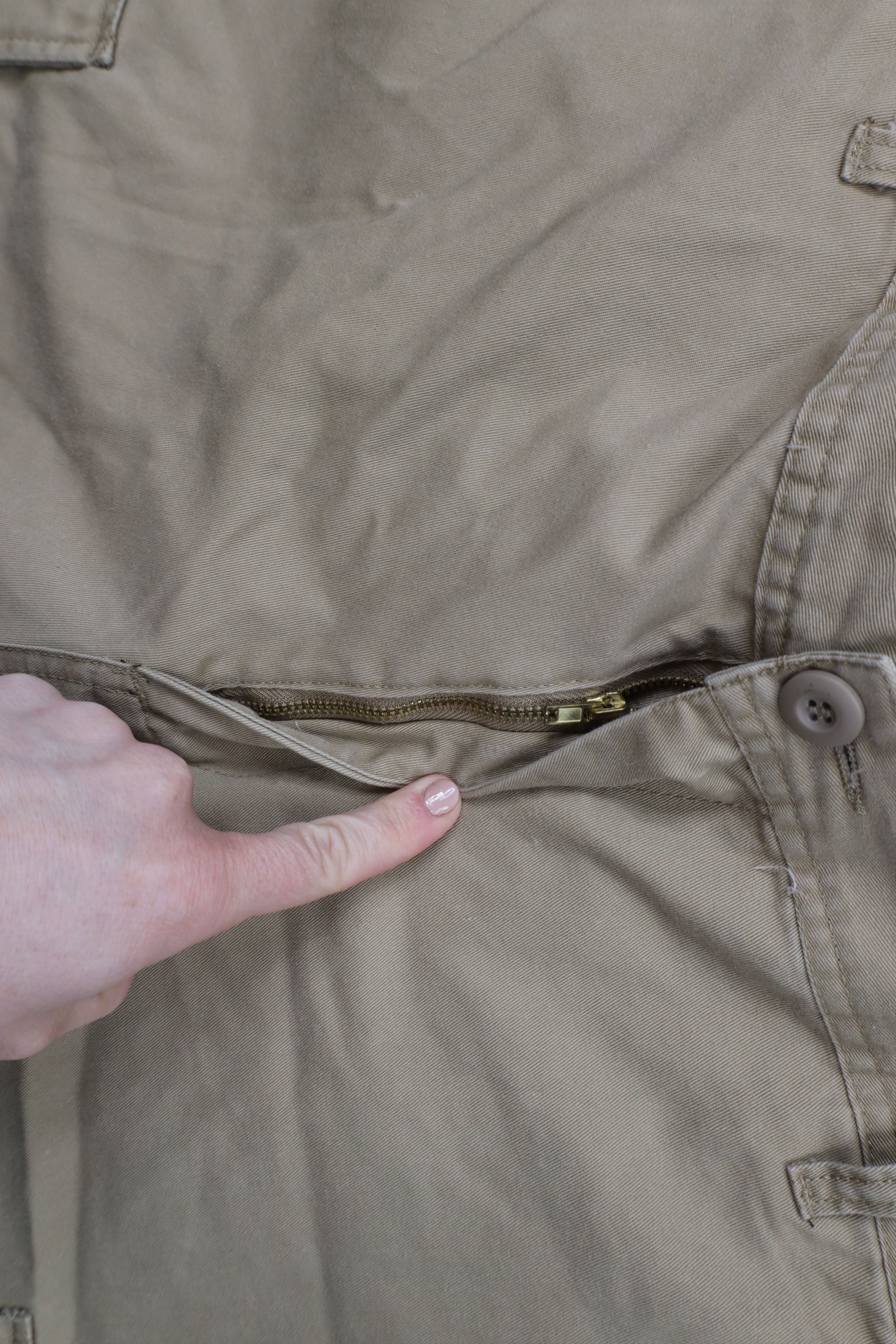 Rothco × Vintage Vintage 90s Rothco Double Knee Military Cargo Pants Beige Size US 36 / EU 52 - 6 Thumbnail