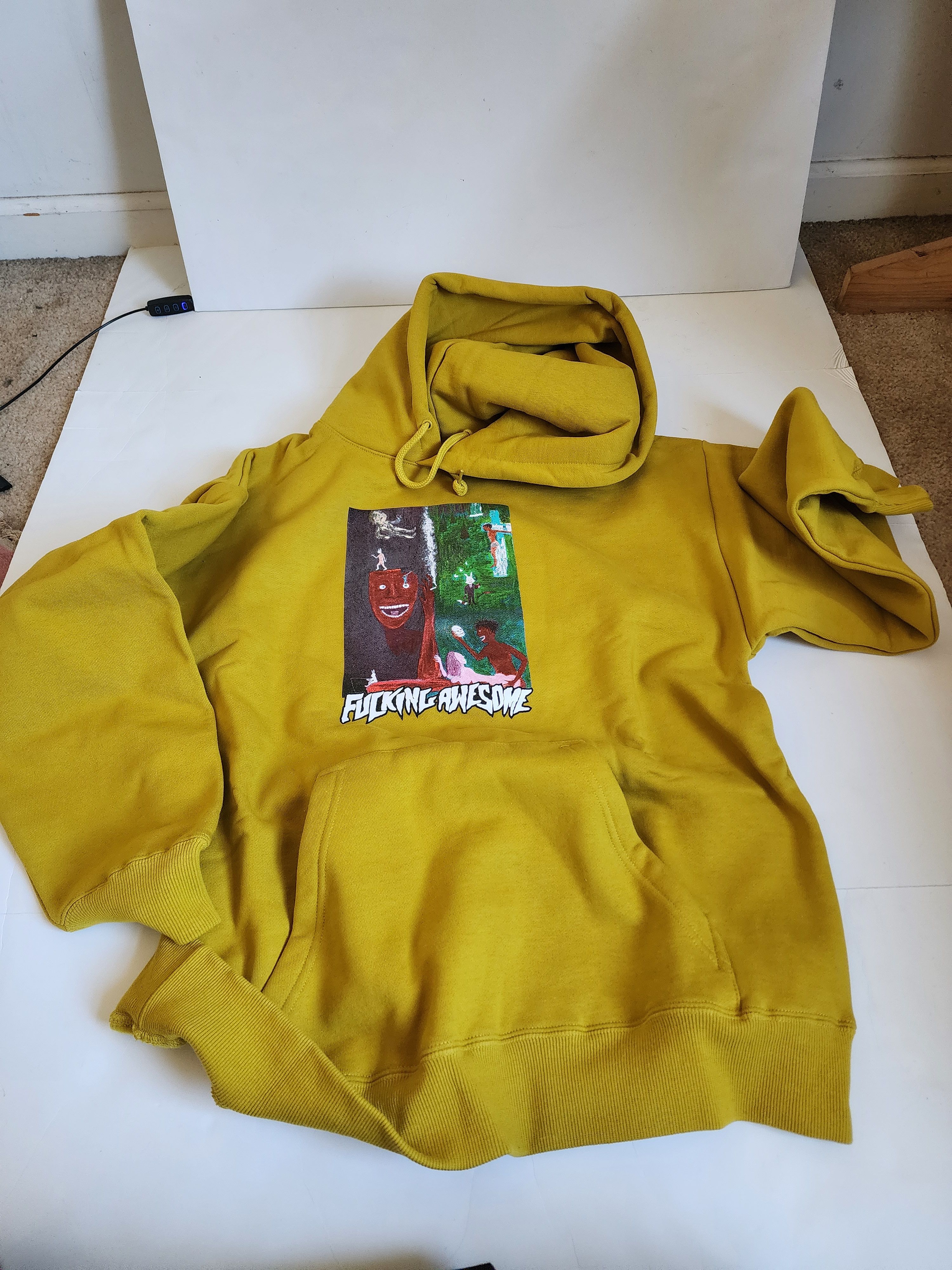 Fucking Awesome Society Hoodie Size US XL / EU 56 / 4 - 6 Thumbnail