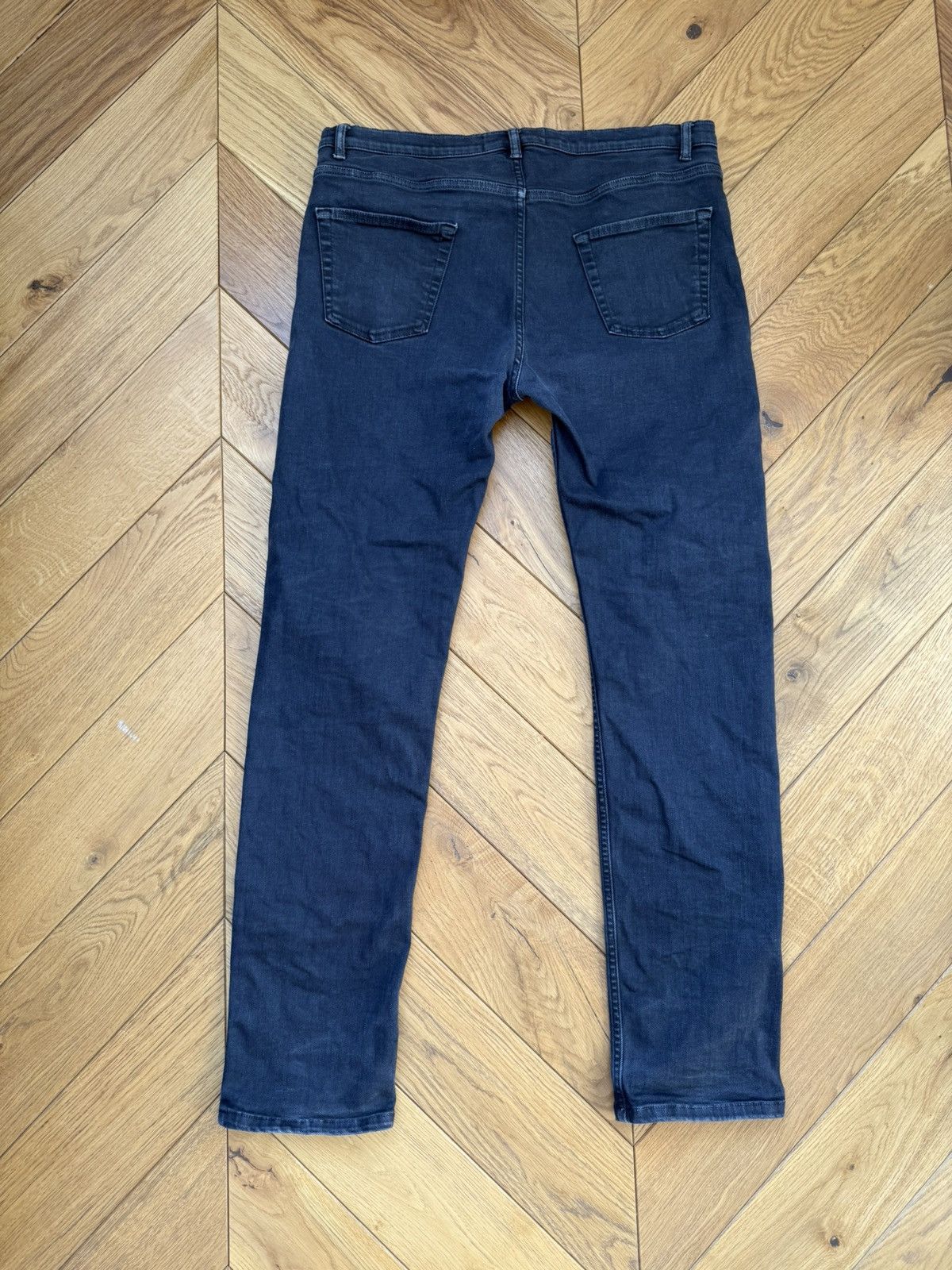 Balenciaga Balenciaga paris washed out black-grey slim jeans Size US 34 / EU 50 - 6 Thumbnail