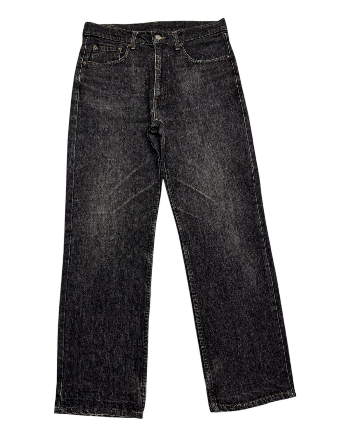 Levi's × Levi's Vintage Clothing 🔥VINTAGE LEVIS 503 JAPAN BLACK DISTRESSED DENIM JEAN Size US 32 / EU 48 - 3 Thumbnail