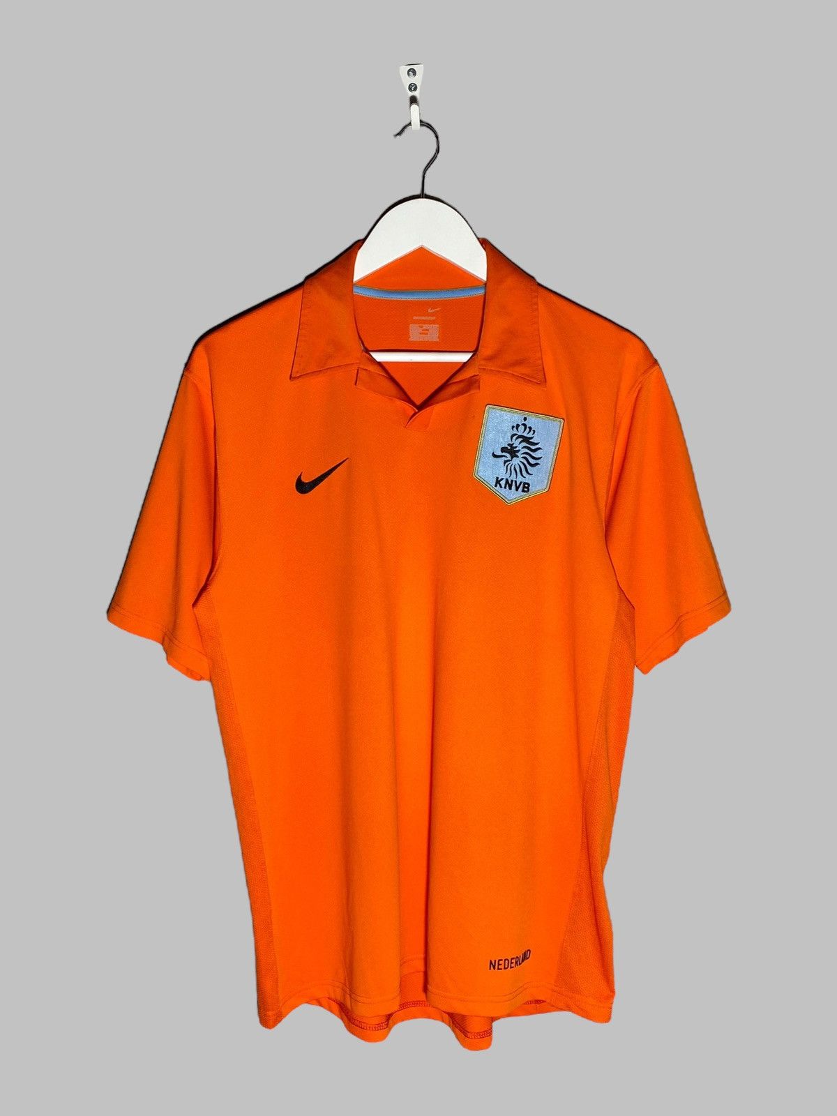 Vintage 00s Netherlands 2006 Nike Home Jersey KNVB Van Basten Era Size US L / EU 52-54 / 3 - 1 Thumbnail