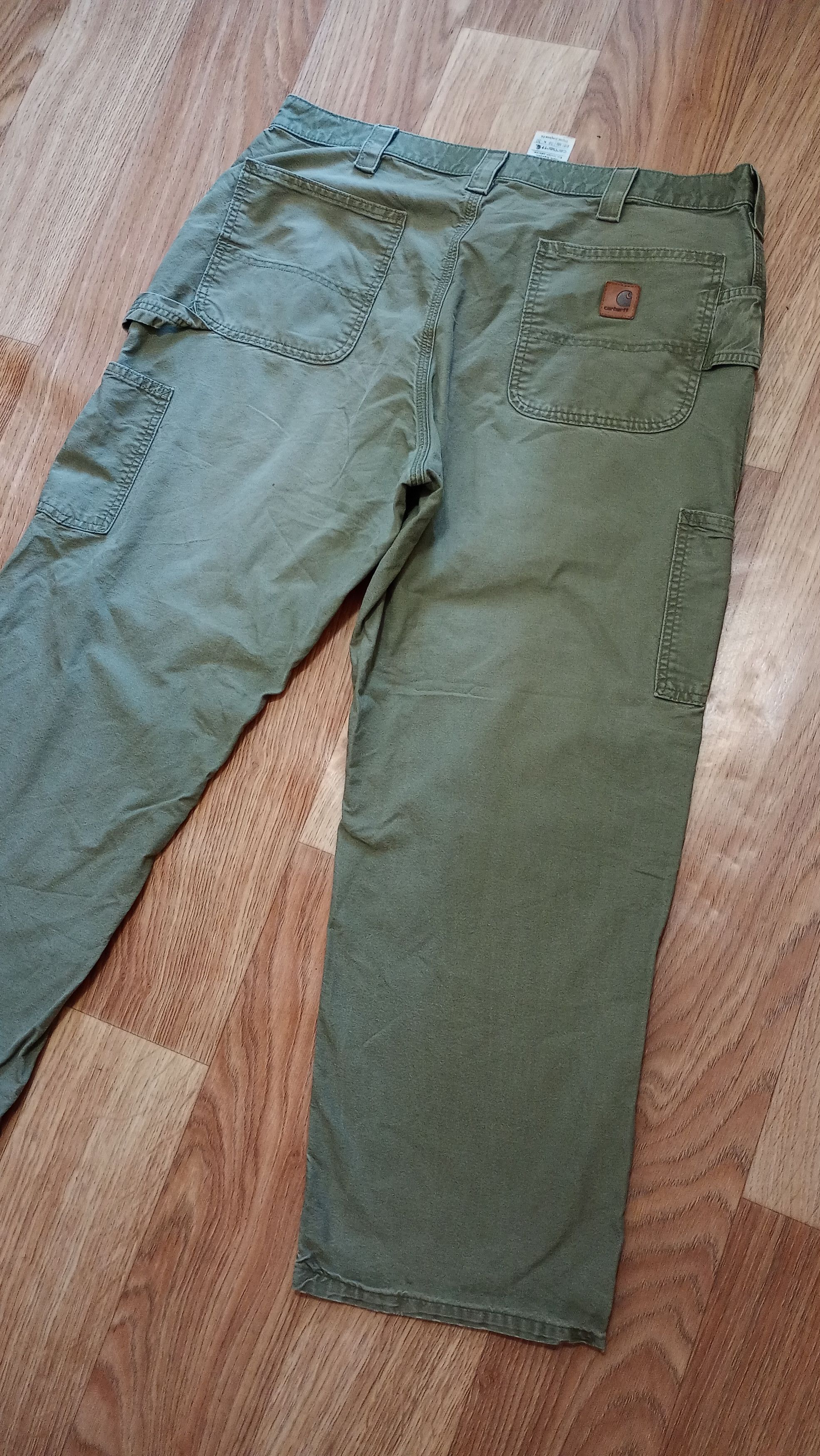 Carhartt Carhartt Vintage Carpenter dark green distressed Size US 38 / EU 54 - 2 Thumbnail