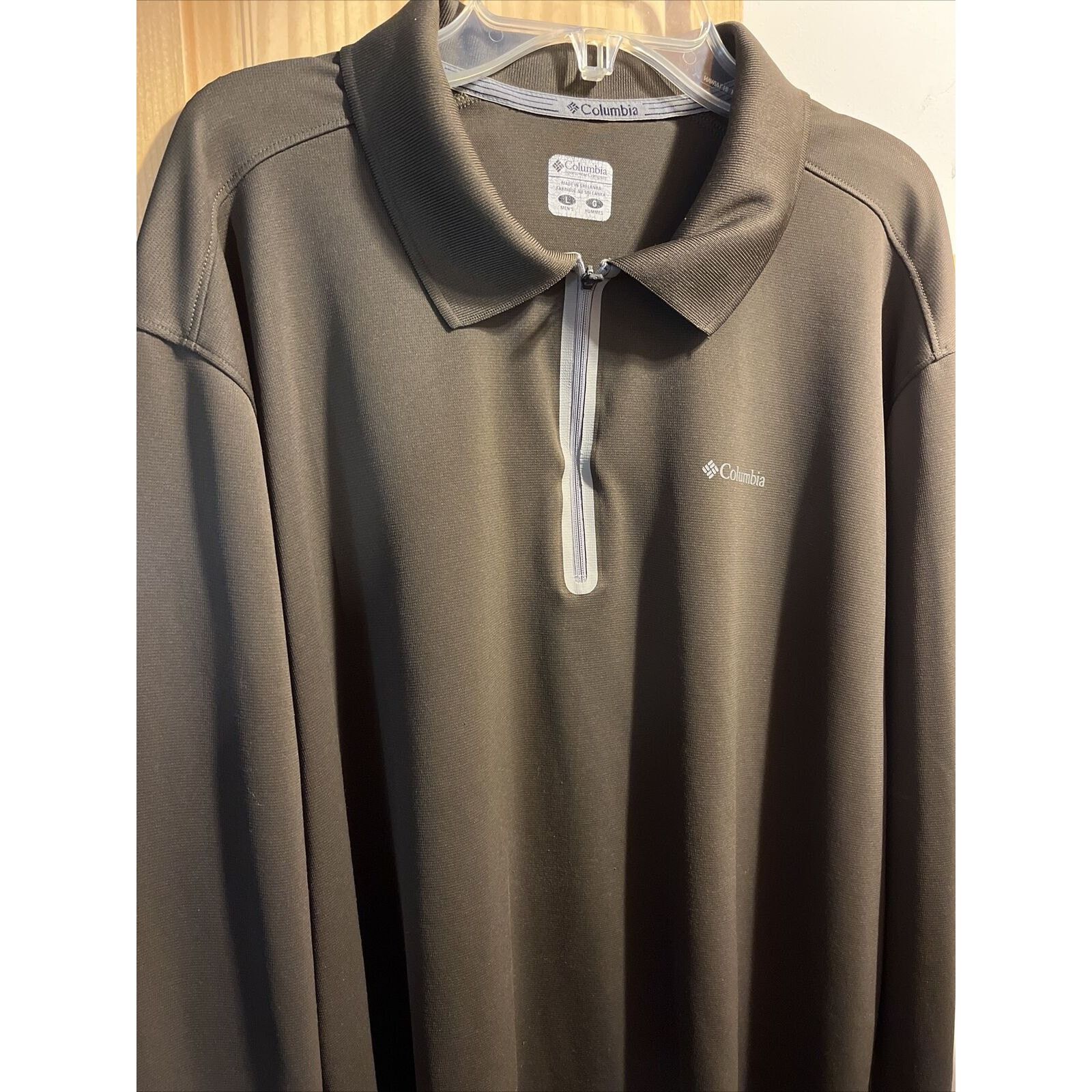 Columbia Columbia Omni Dry Men’s L Brown Polyester Activewear Sweater Size US L / EU 52-54 / 3 - 5 Thumbnail